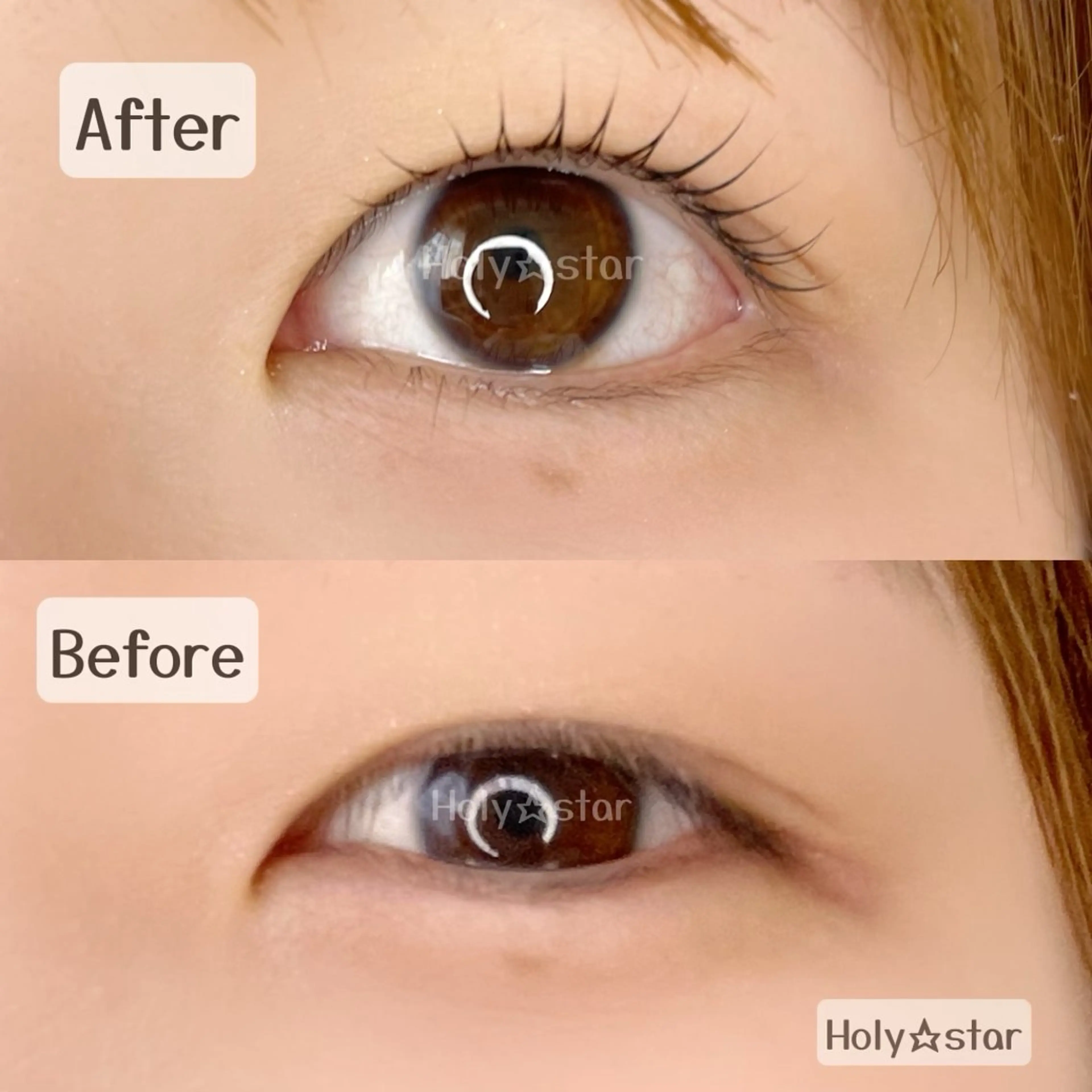 マツエク・マツパ 一重×まつ毛パーマ マツパ Holy☆star 【ホーリースター】のマツエク・マツパデザイン