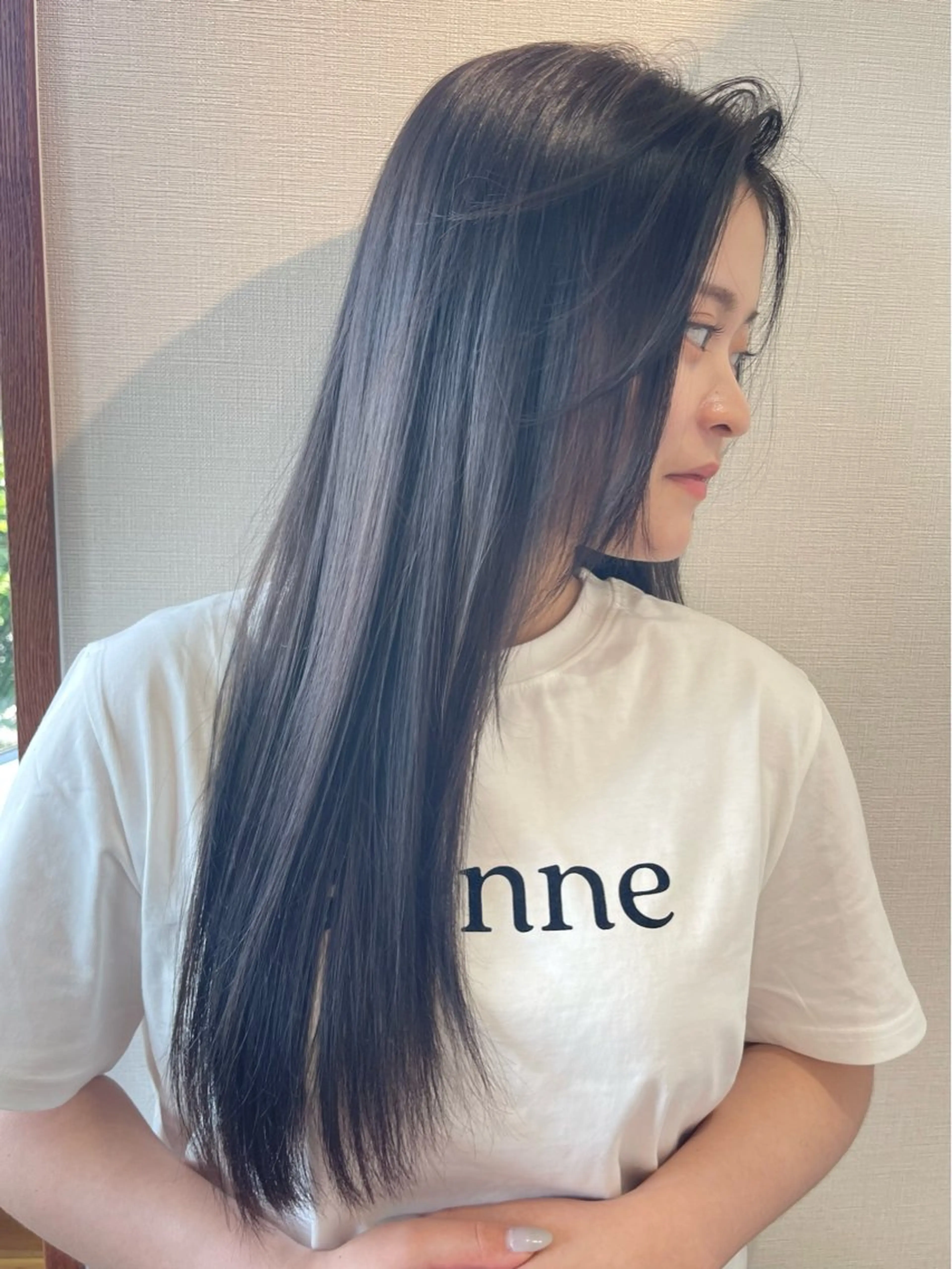 ロング カラー 髪質改善 カット ヘアカラー トリートメント 田室 和幸のヘアスタイル