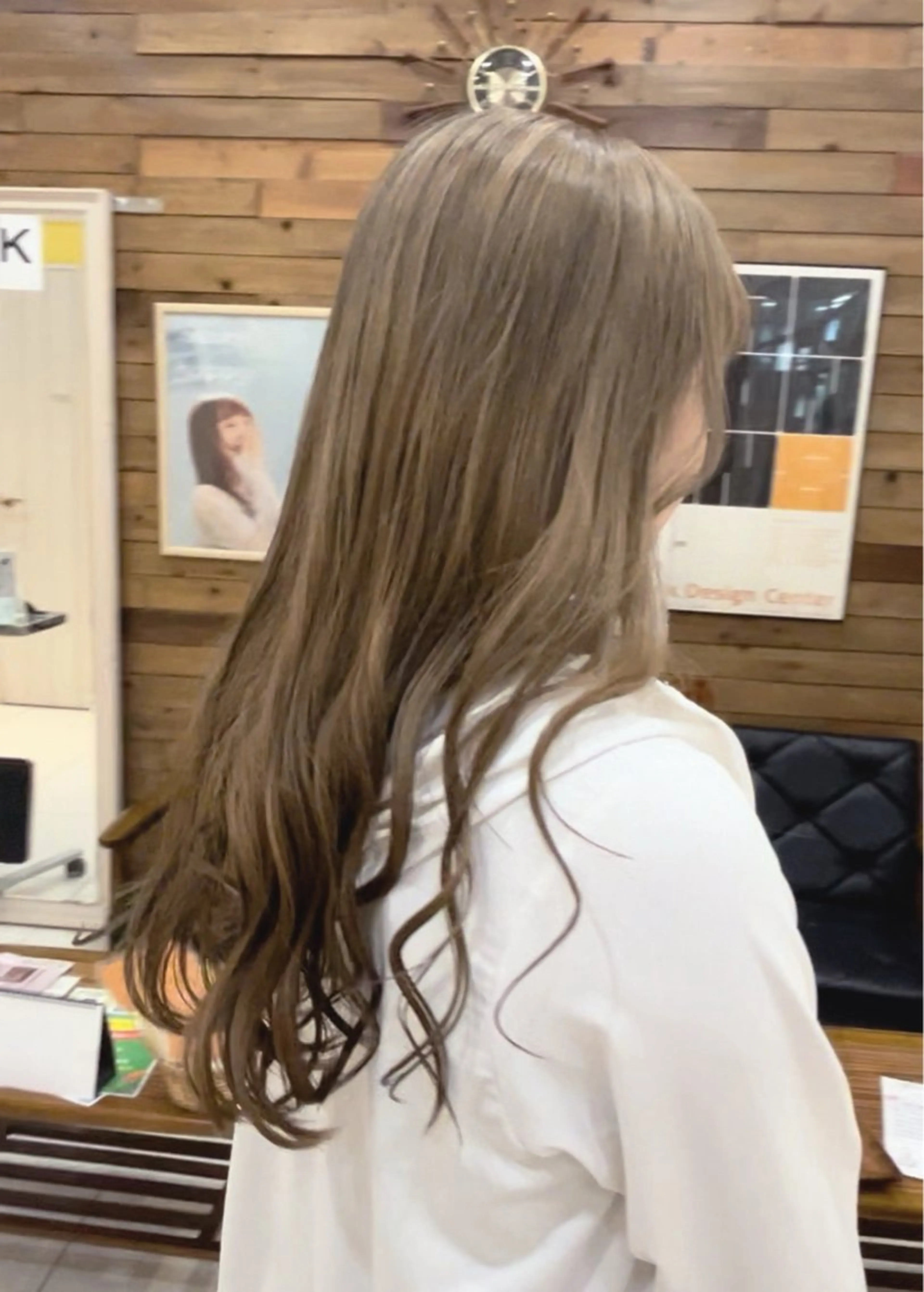 ロング カラー ヘアアレンジ 裾カラー/Aya🥀のヘアスタイル