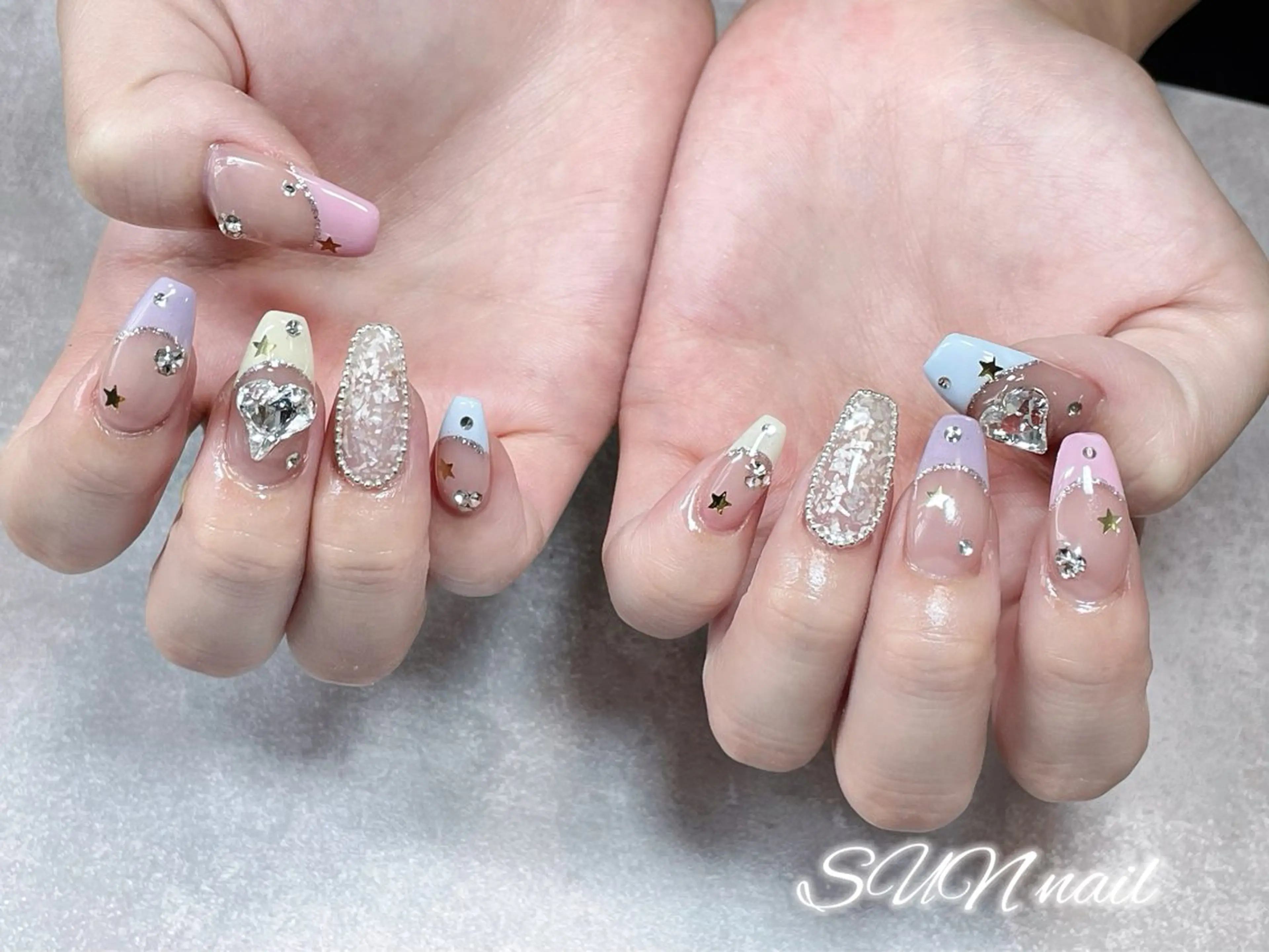 ネイル SUN nail上本町のネイルデザイン