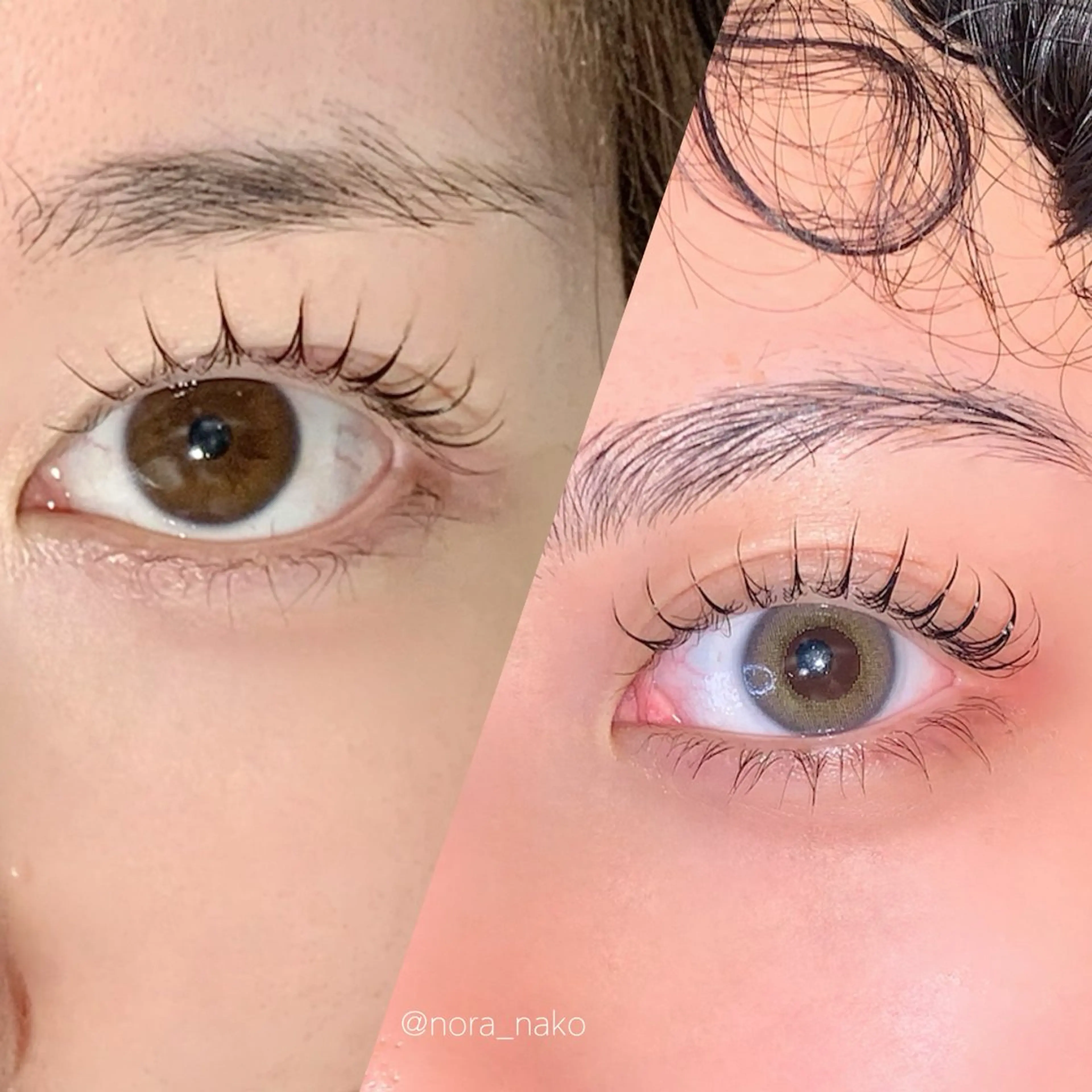 マツエク・マツパ マツパ NORAアイラッシュ 🩵NANAKOのマツエク・マツパデザイン