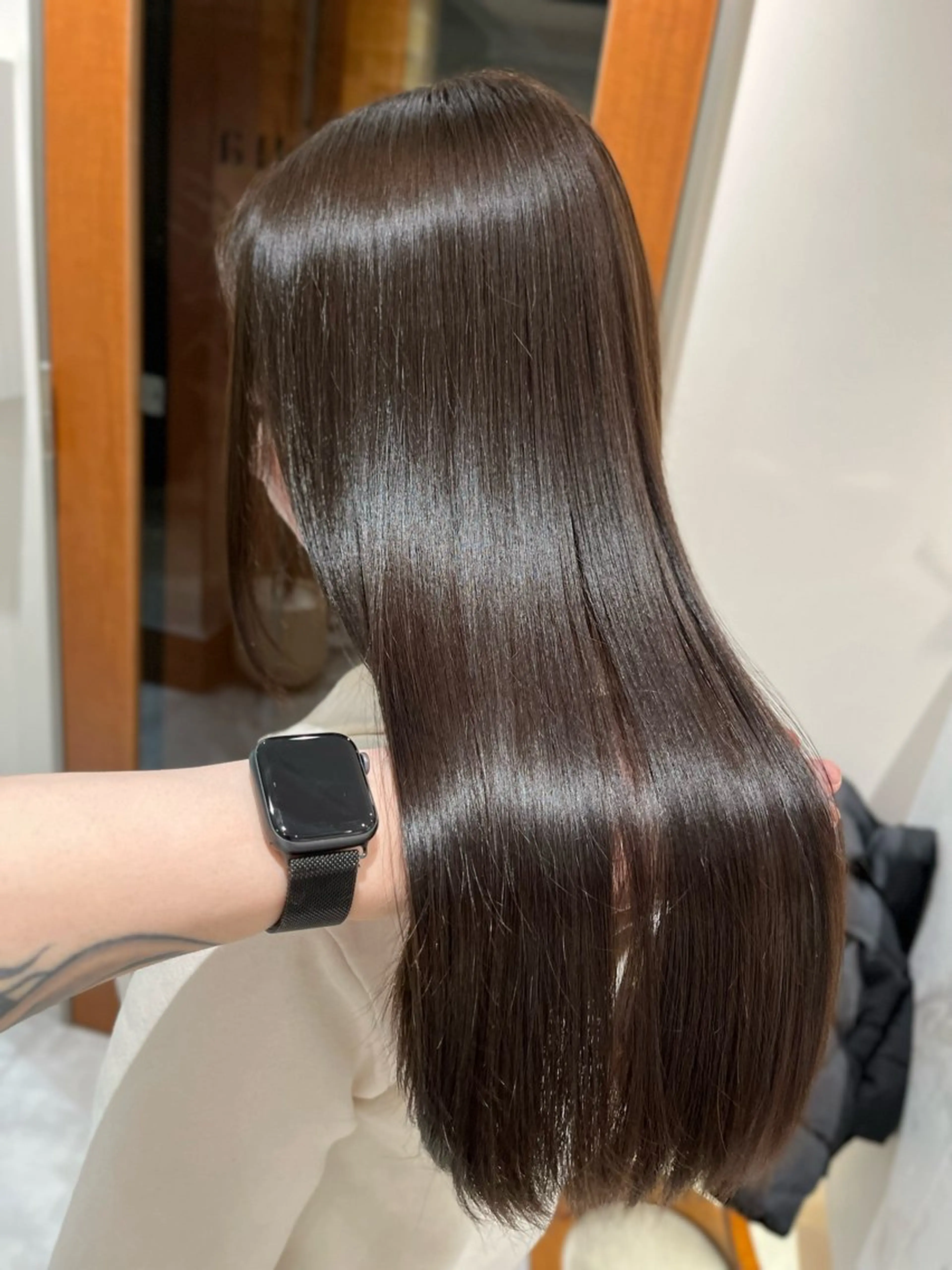 セミロング カラー ボブ& 髪質改善FUMIYAのヘアスタイル