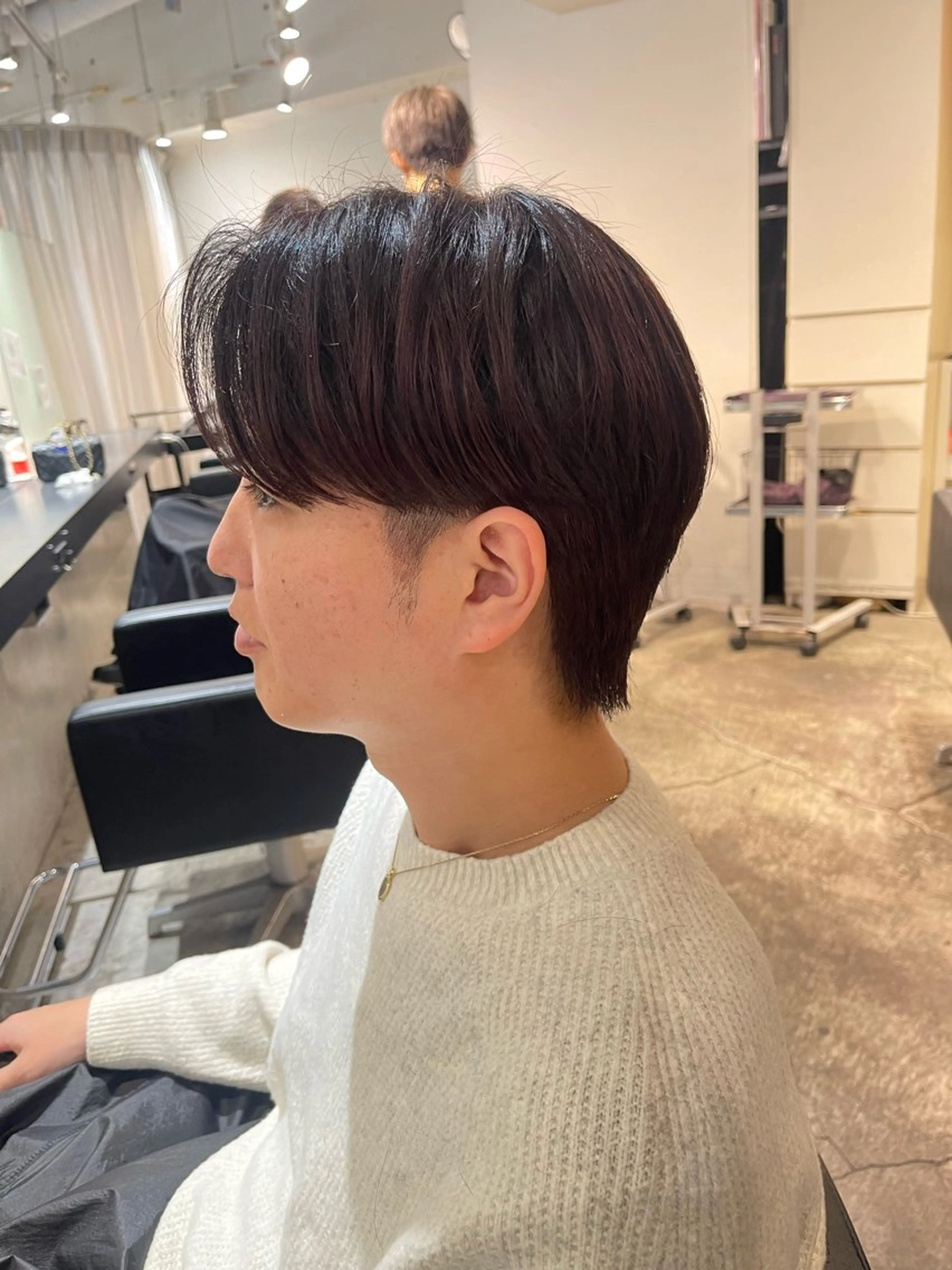 メンズカット+ヘアセットの写真