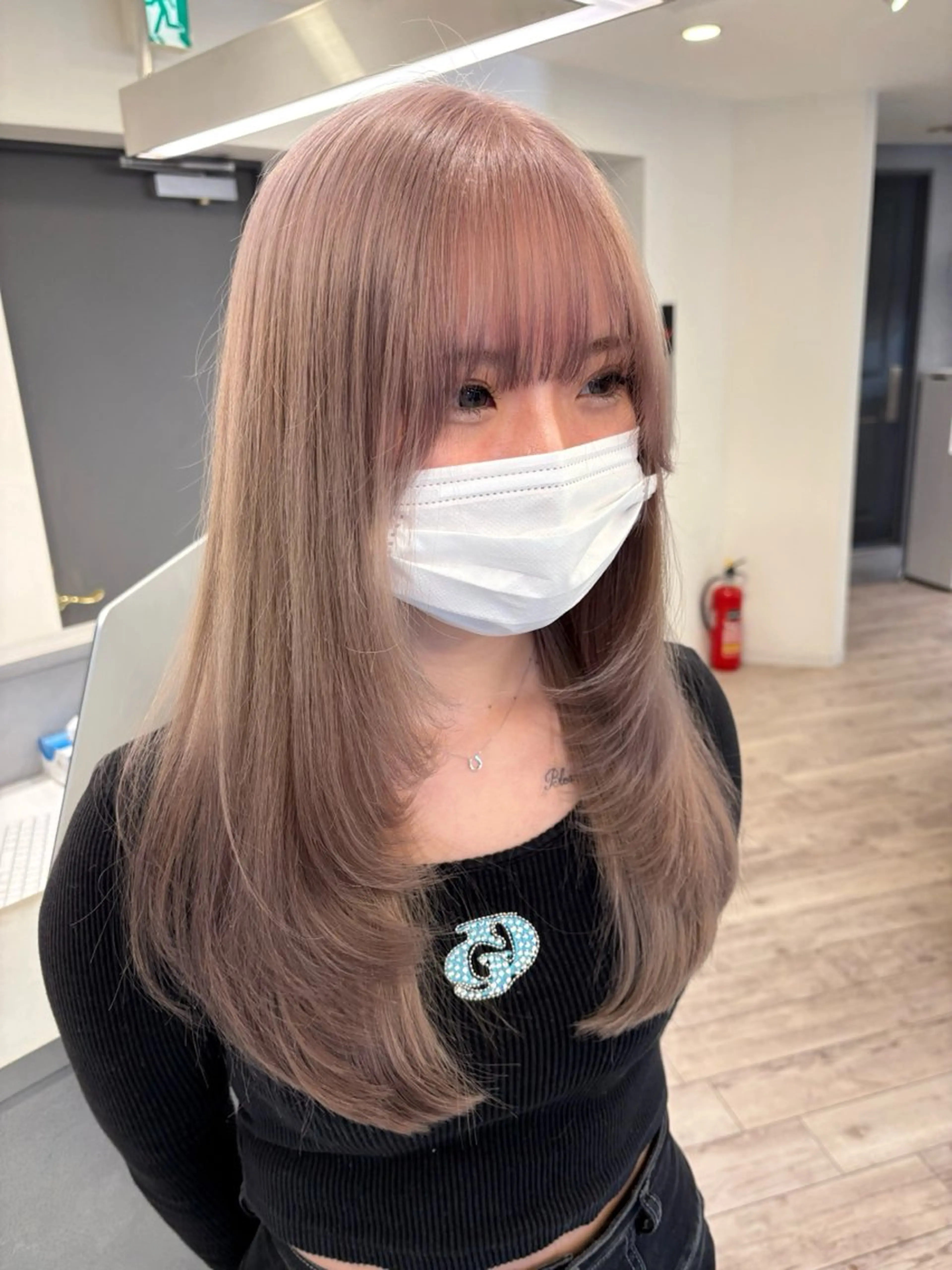 セミロング レイヤーカット ケアブリーチ🌟 ♢WATARU♢のヘアスタイル