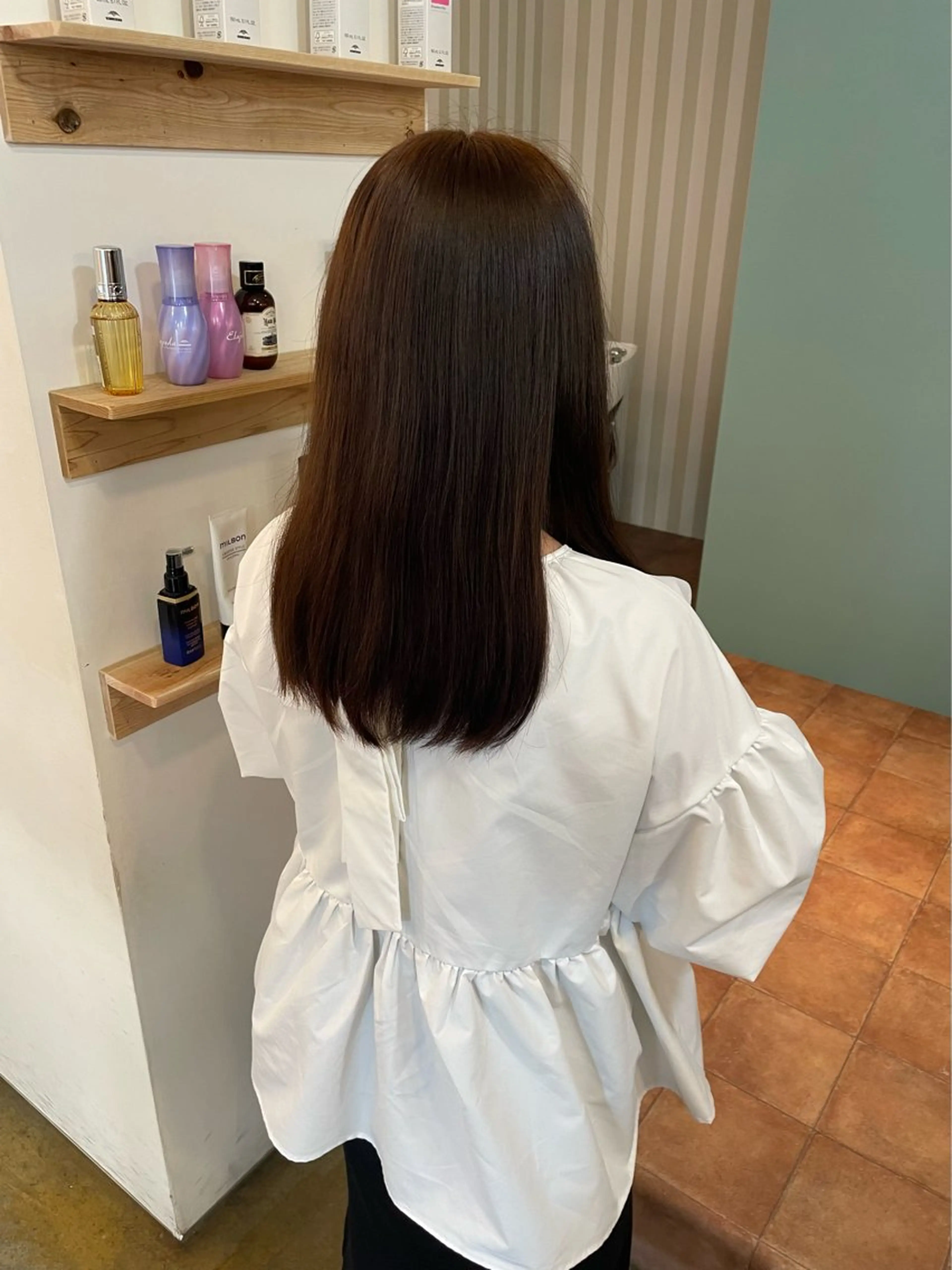 ロング 竹下 真世のヘアスタイル