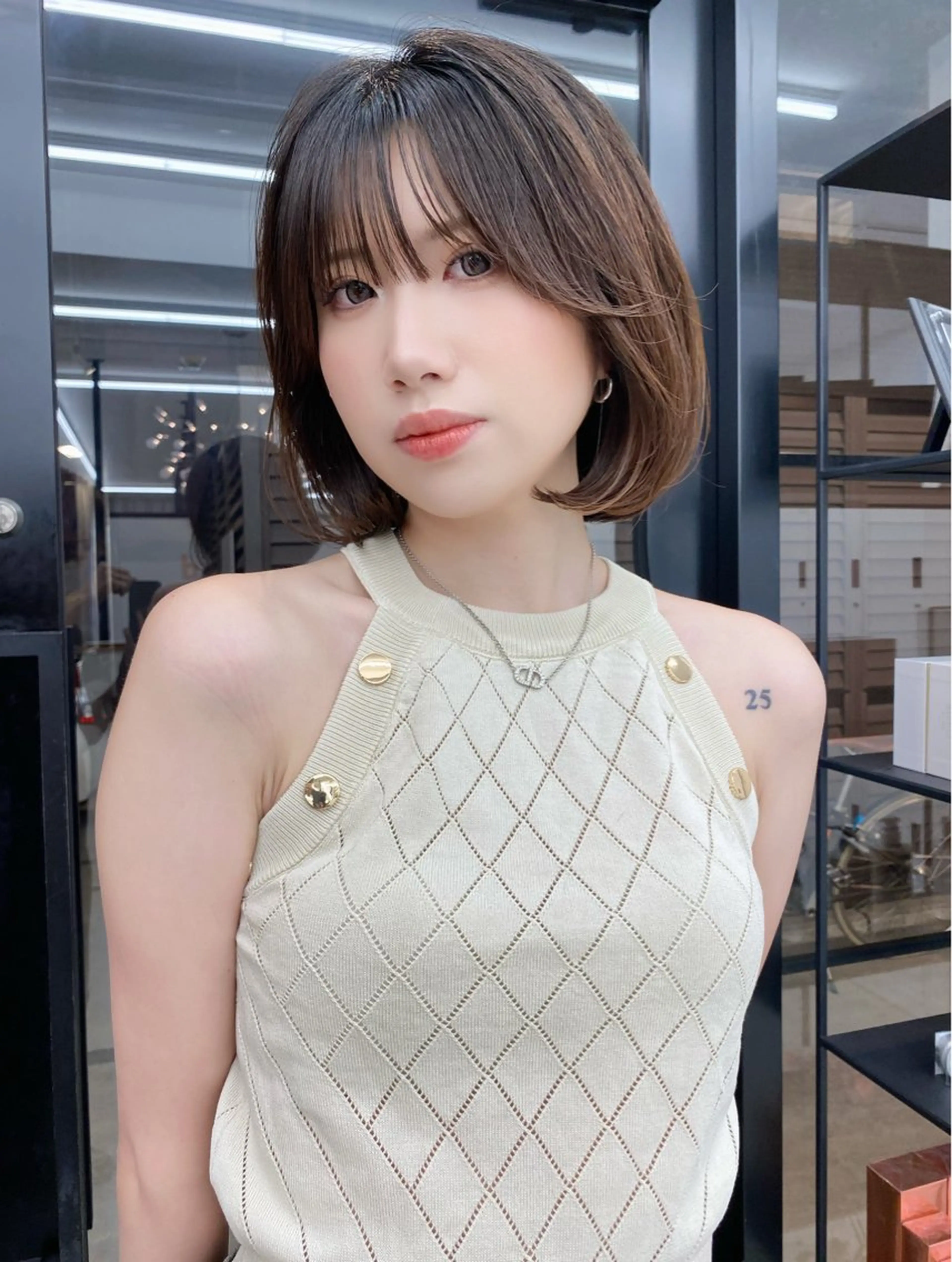 ショート レイヤー似合わせ カット/山下凌生のヘアスタイル