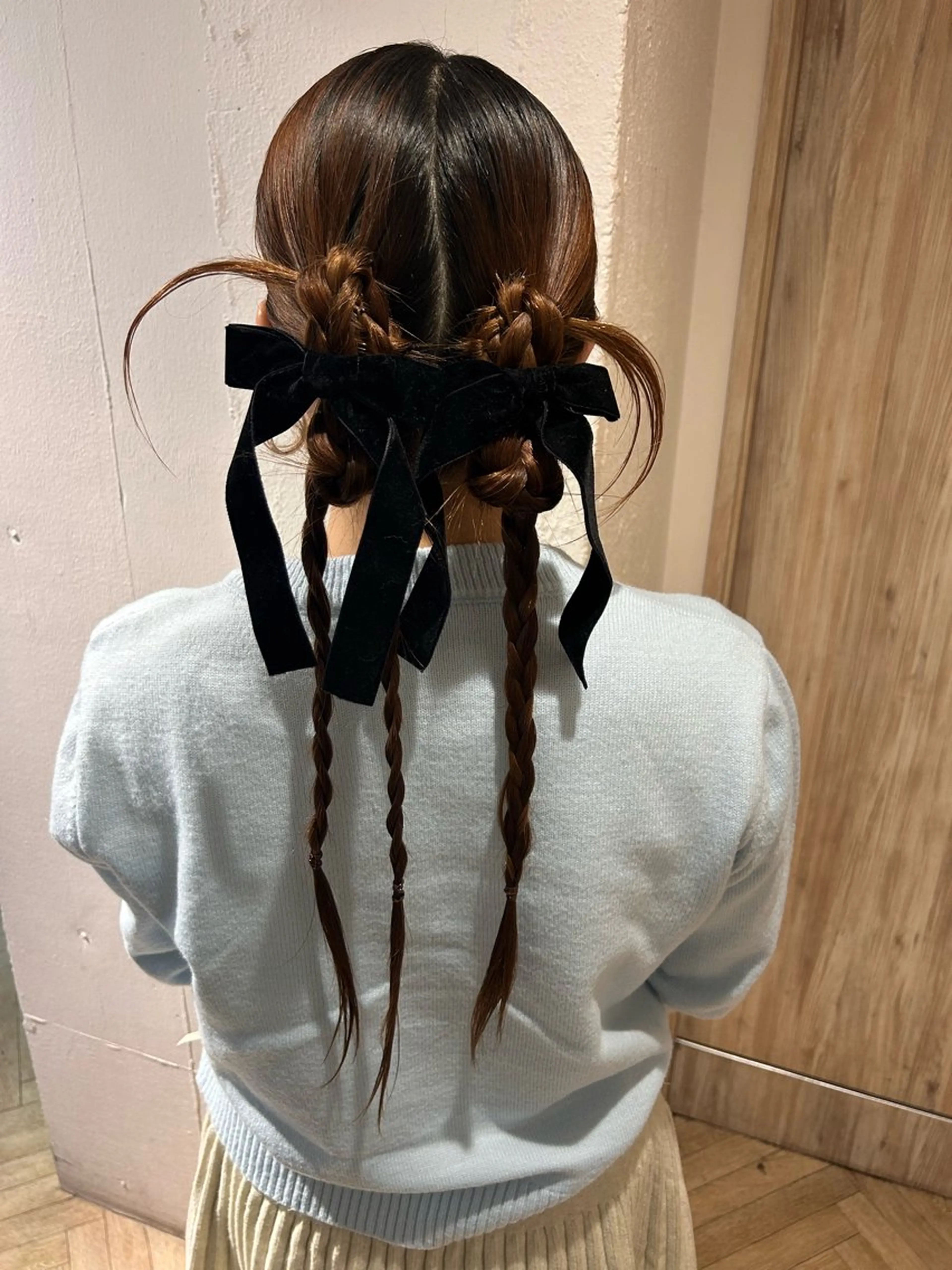 【平日限定特別価格】 ✨️ お呼ばれヘアアレンジ✨️ 🪄結婚式や同窓会にぜひ🪄の写真