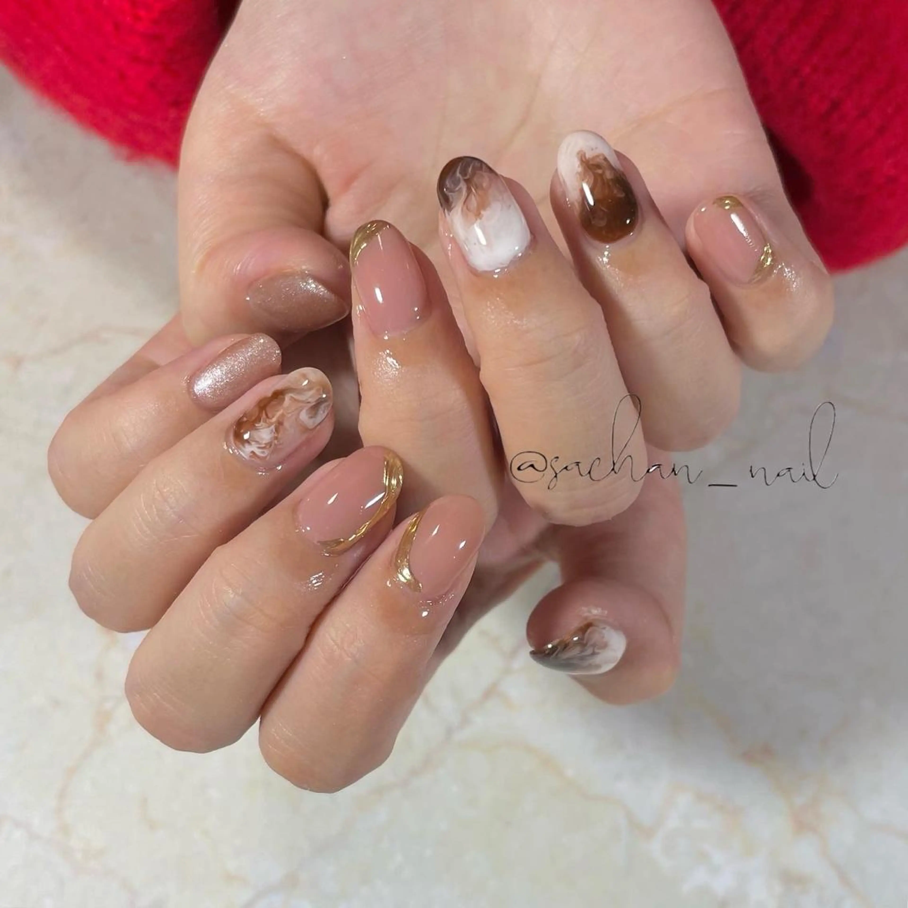 ネイル Sukegawa Satsukiのネイルデザイン