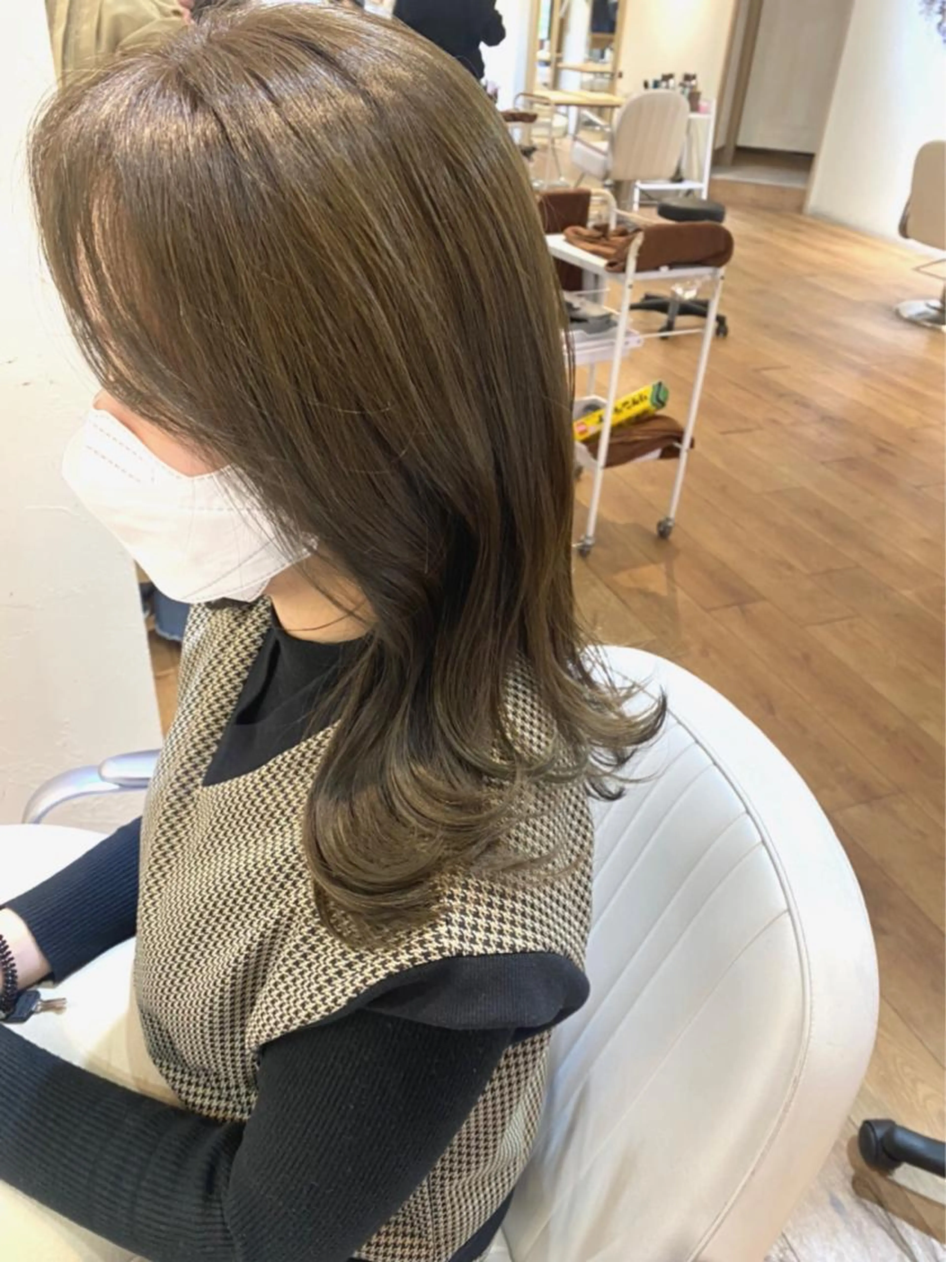 【水光感カラー✨】カット+イルミナカラー+Ωトリートメントの写真