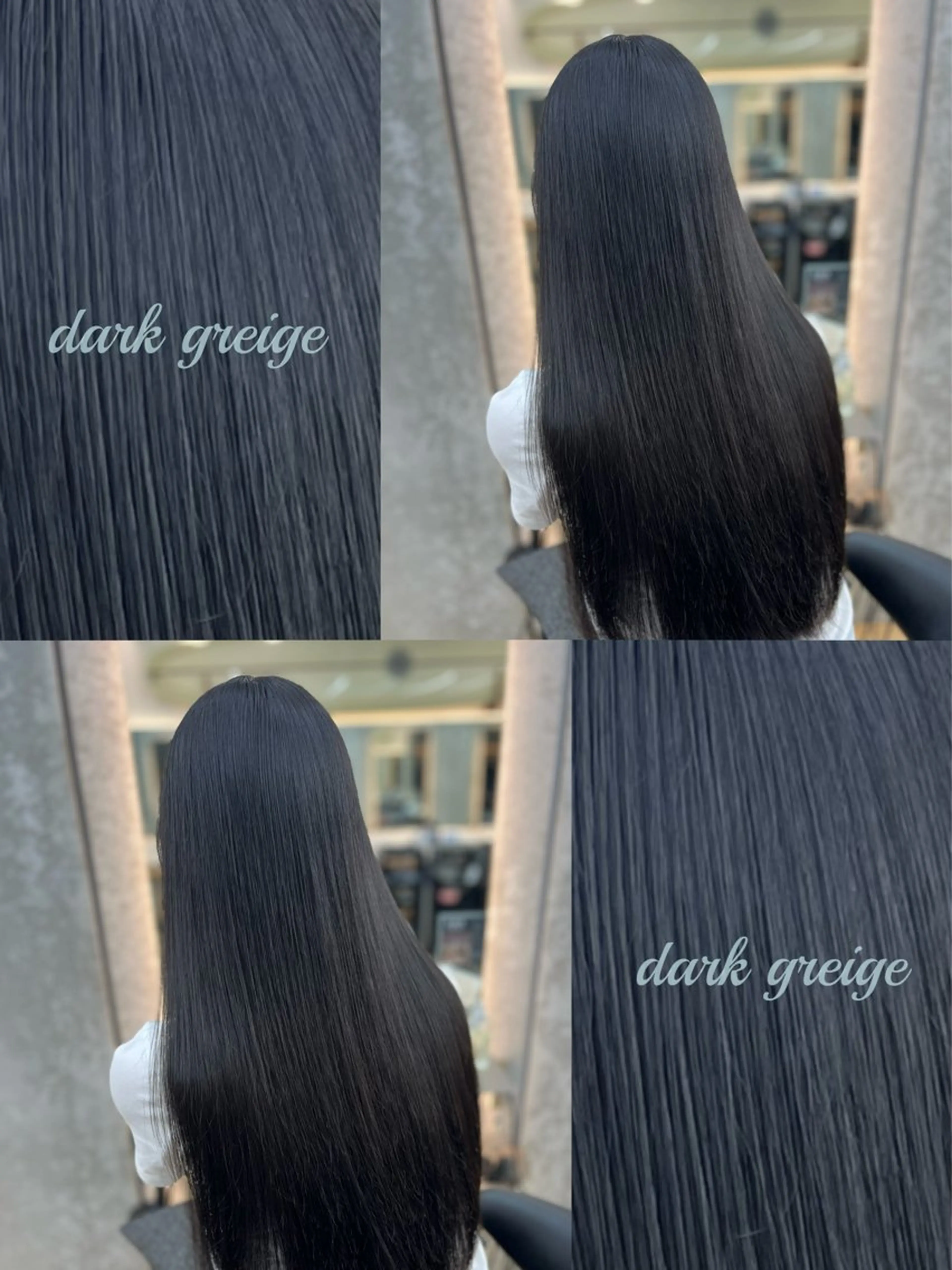 ロング ヘアカラー 透明感カラー縮毛矯正 レイヤー/えいすけのヘアスタイル