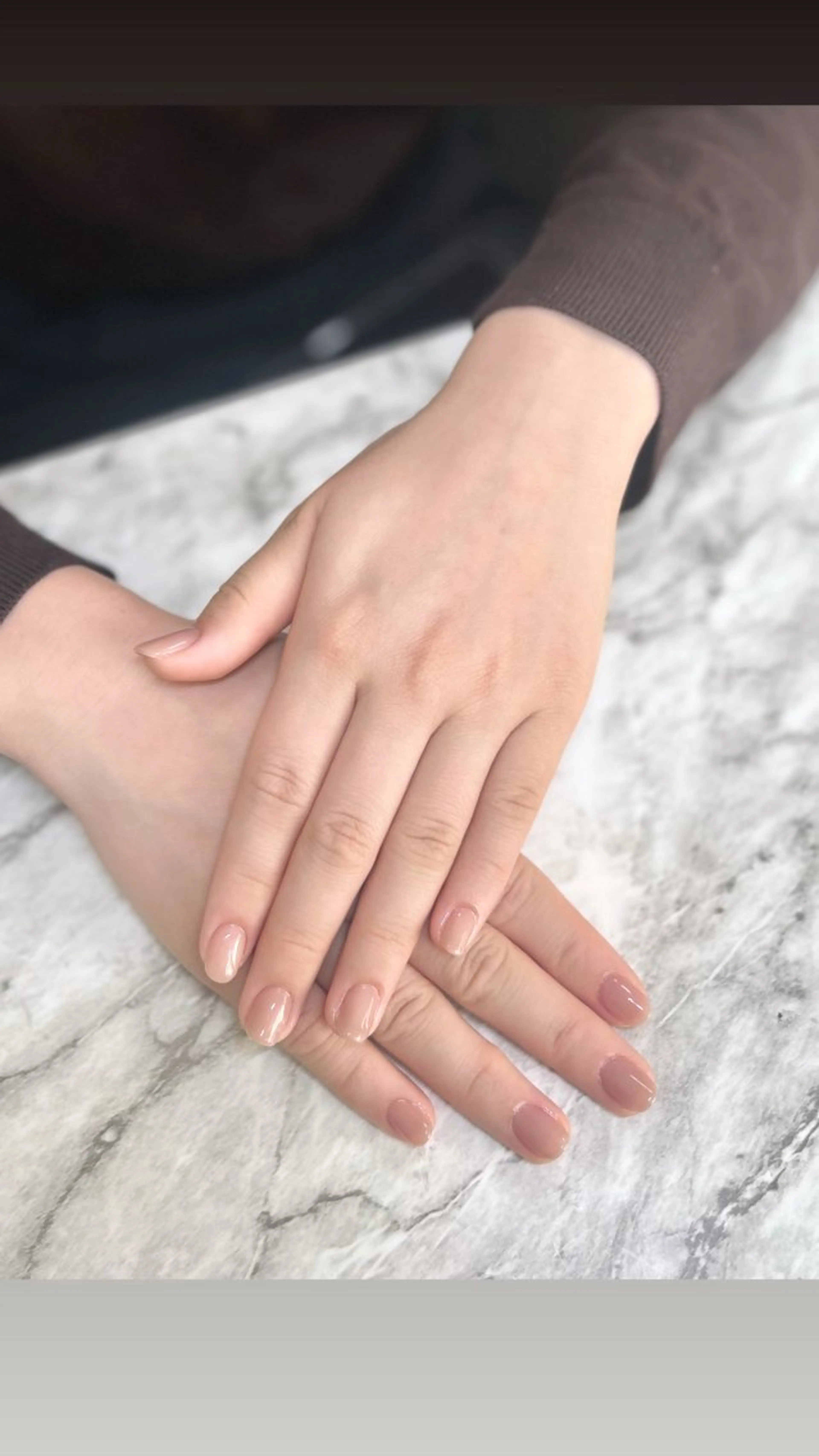 ネイル ワンカラーネイル Zir nail津田沼所属・Zir nail 津田沼♡小鈴のネイルデザイン
