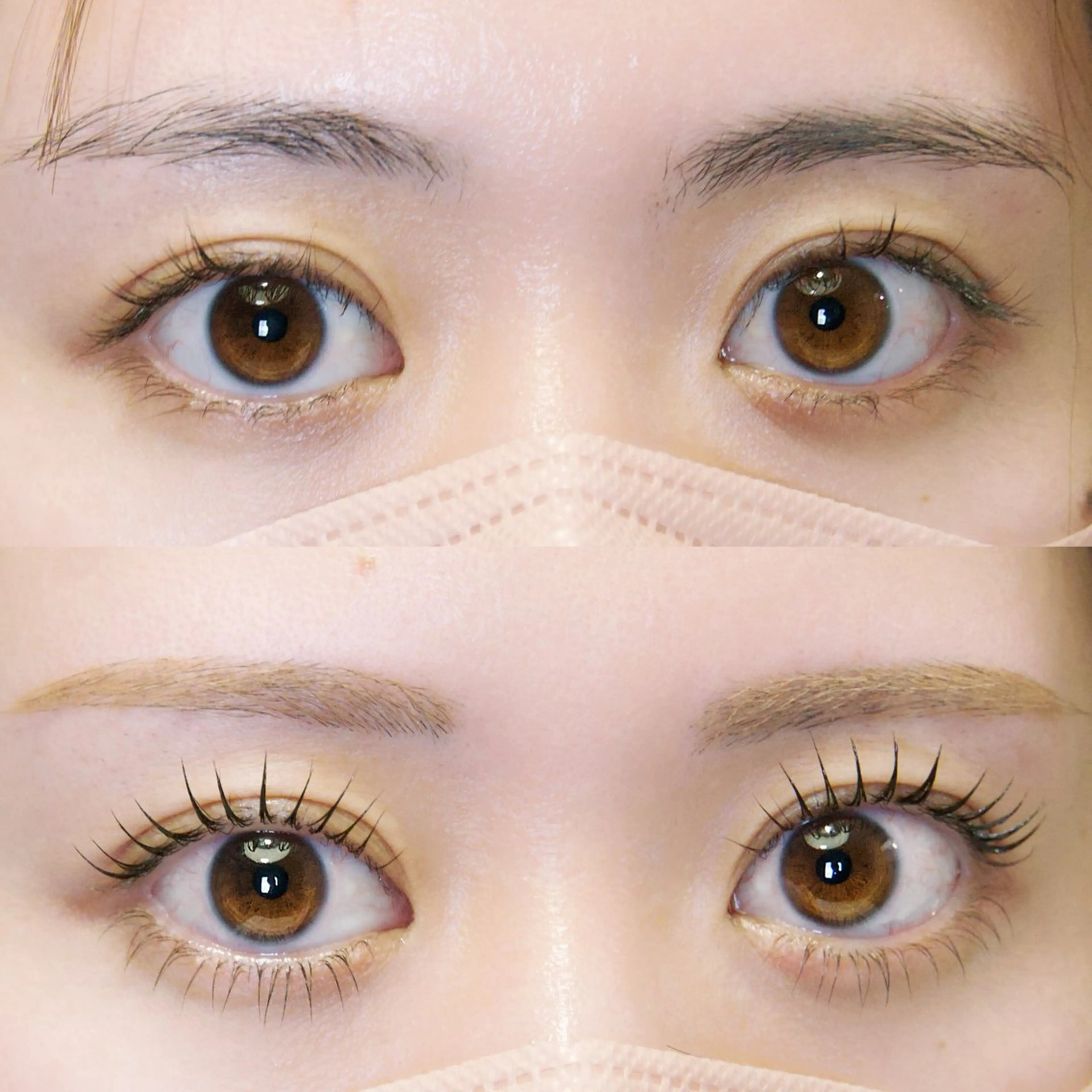 まつげパーマ上下⭐️中顔面短縮⭐️の写真