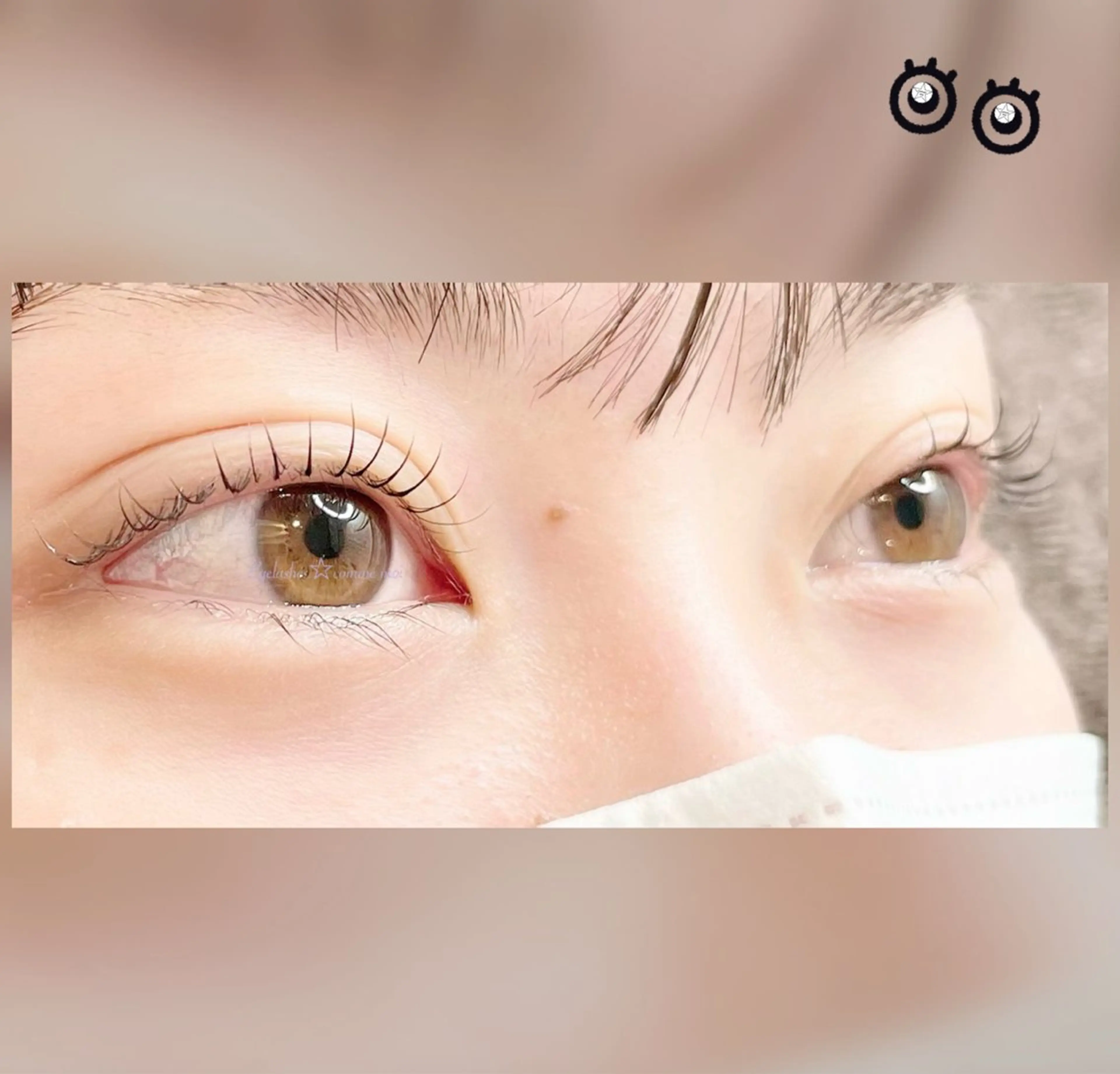 マツエク・マツパ Cカール hair lounge comme moi所属・TOMO☆ 高島平のマツエク・マツパデザイン