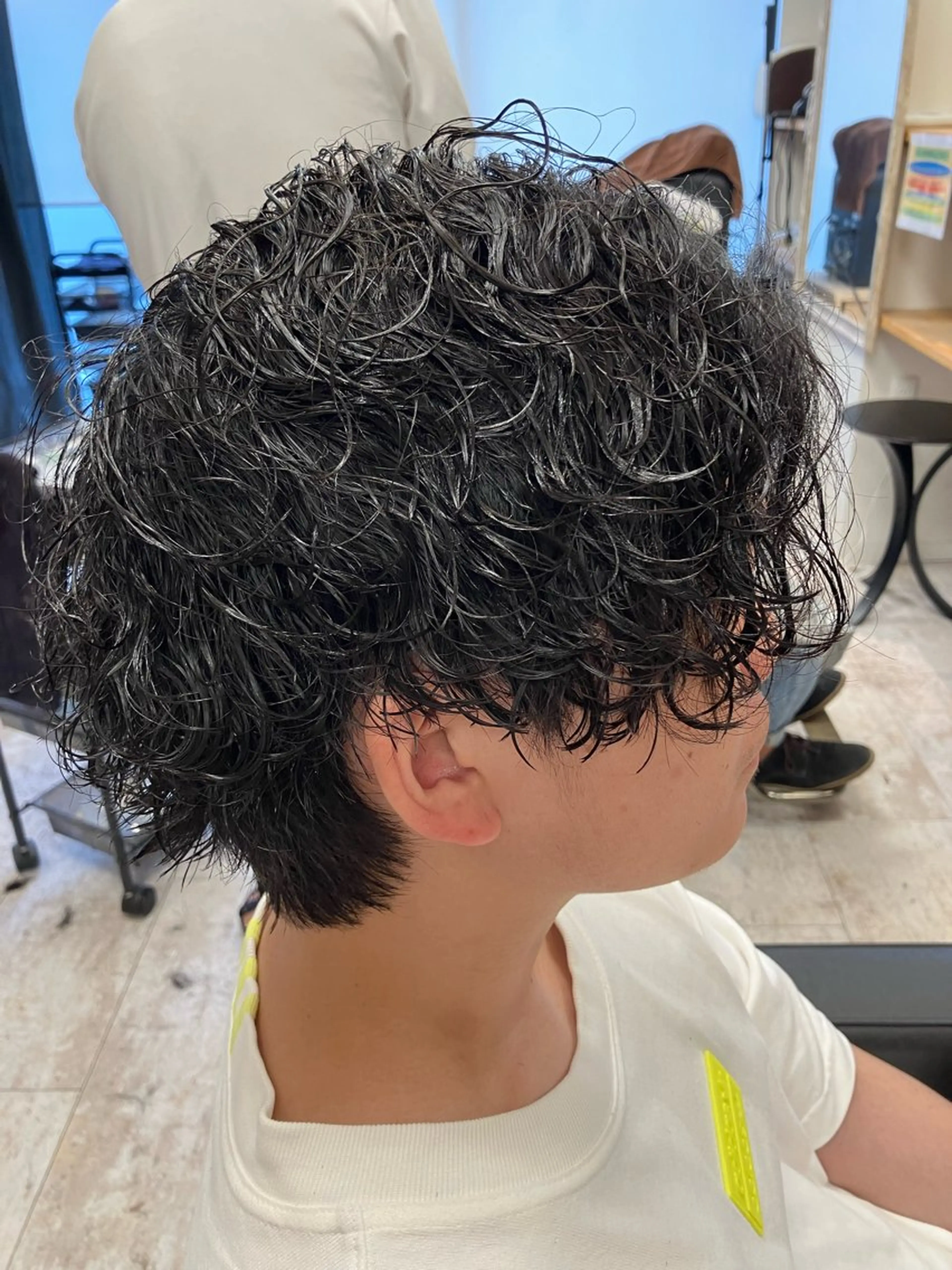 パーマ メンズ カット パーマ メンズ特化/パーマ/ フェードWATARUのヘアスタイル