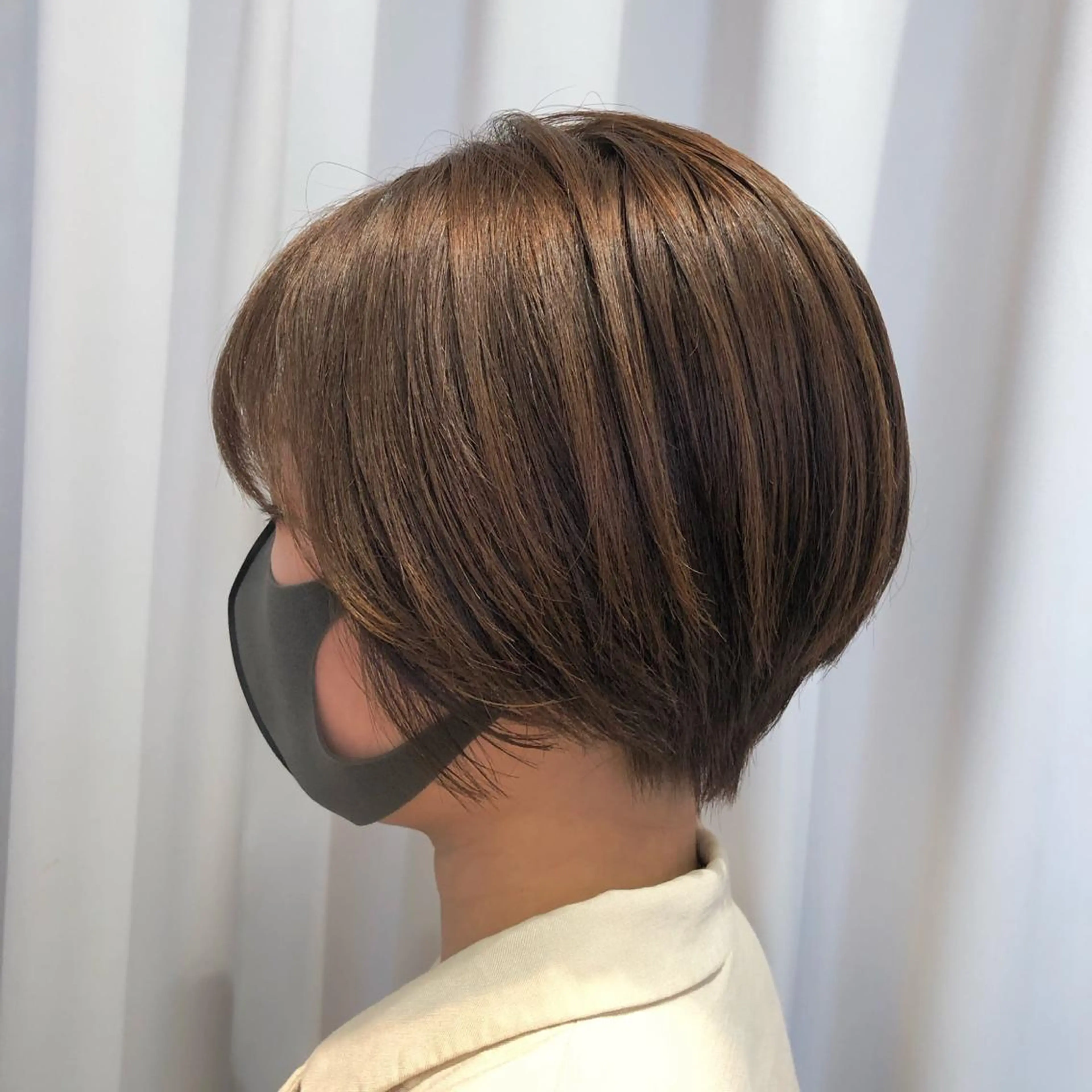ショート アッシュ ショートヘア mizuki roan多々良店のヘアスタイル