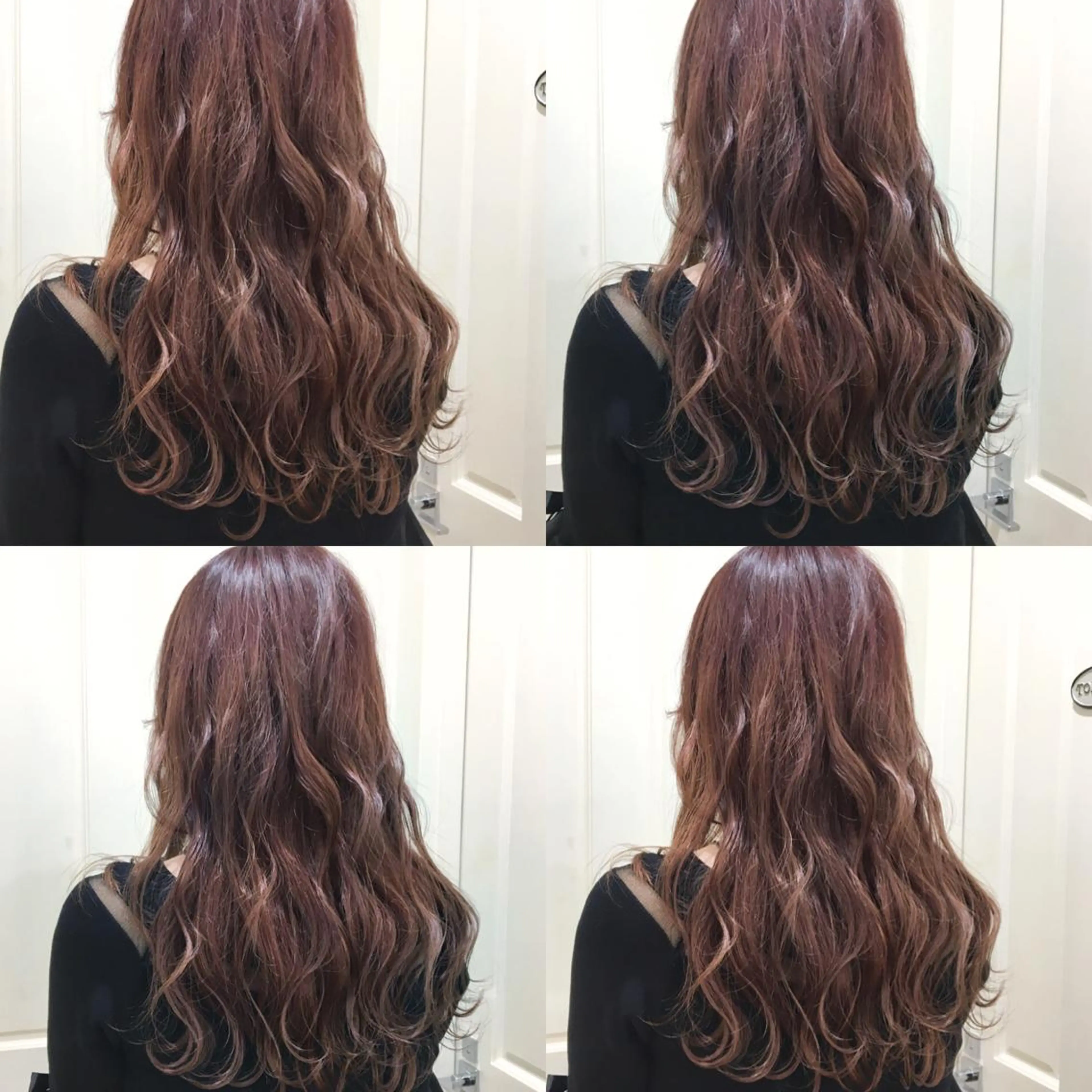 ロング カラー パーマ ヘアアレンジ 代表🎀 ふわモテ愛 され髪🩷yumiのヘアスタイル