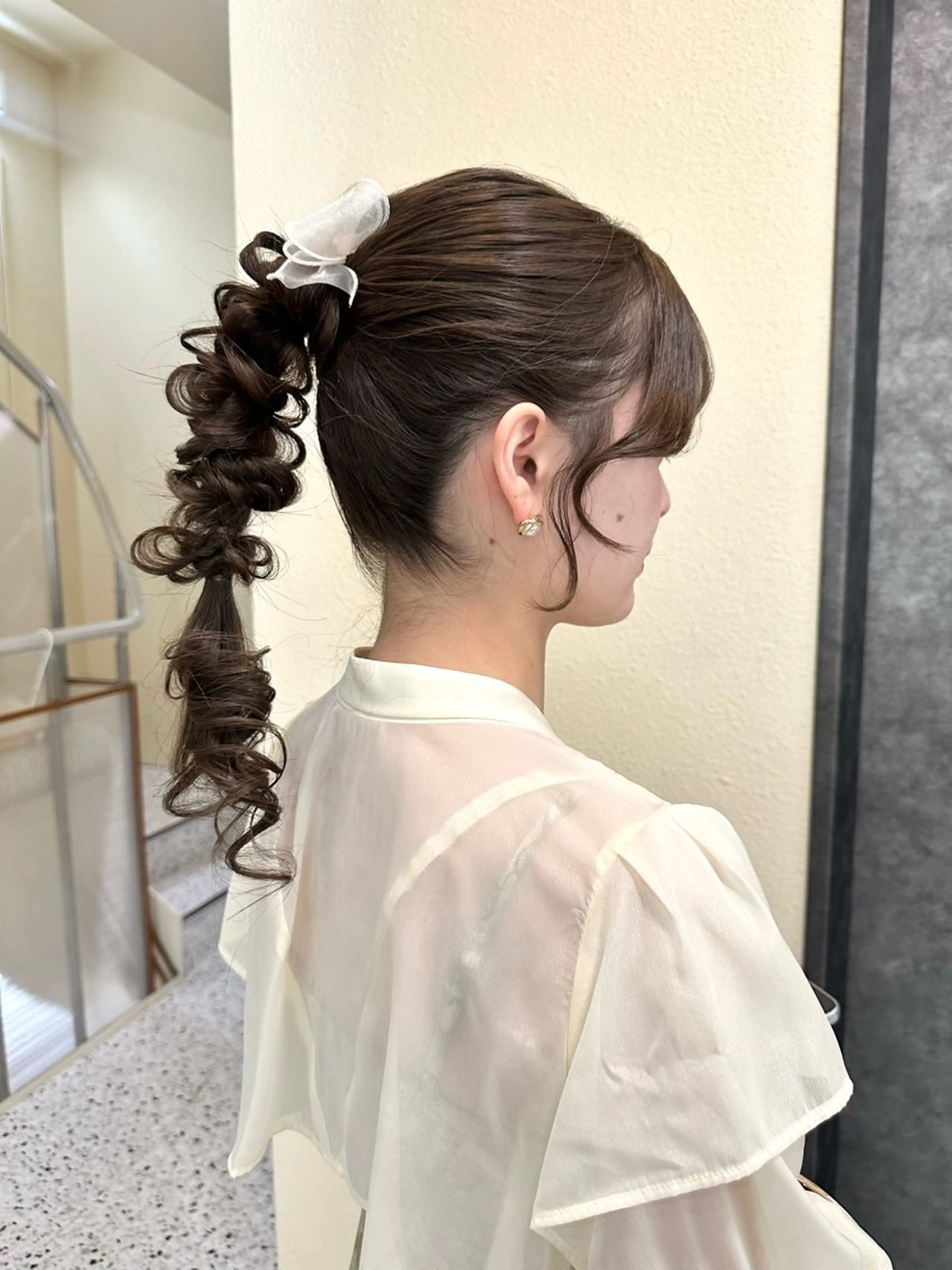 ヘアアレンジ ヘアセット Mila Akariのヘアスタイル