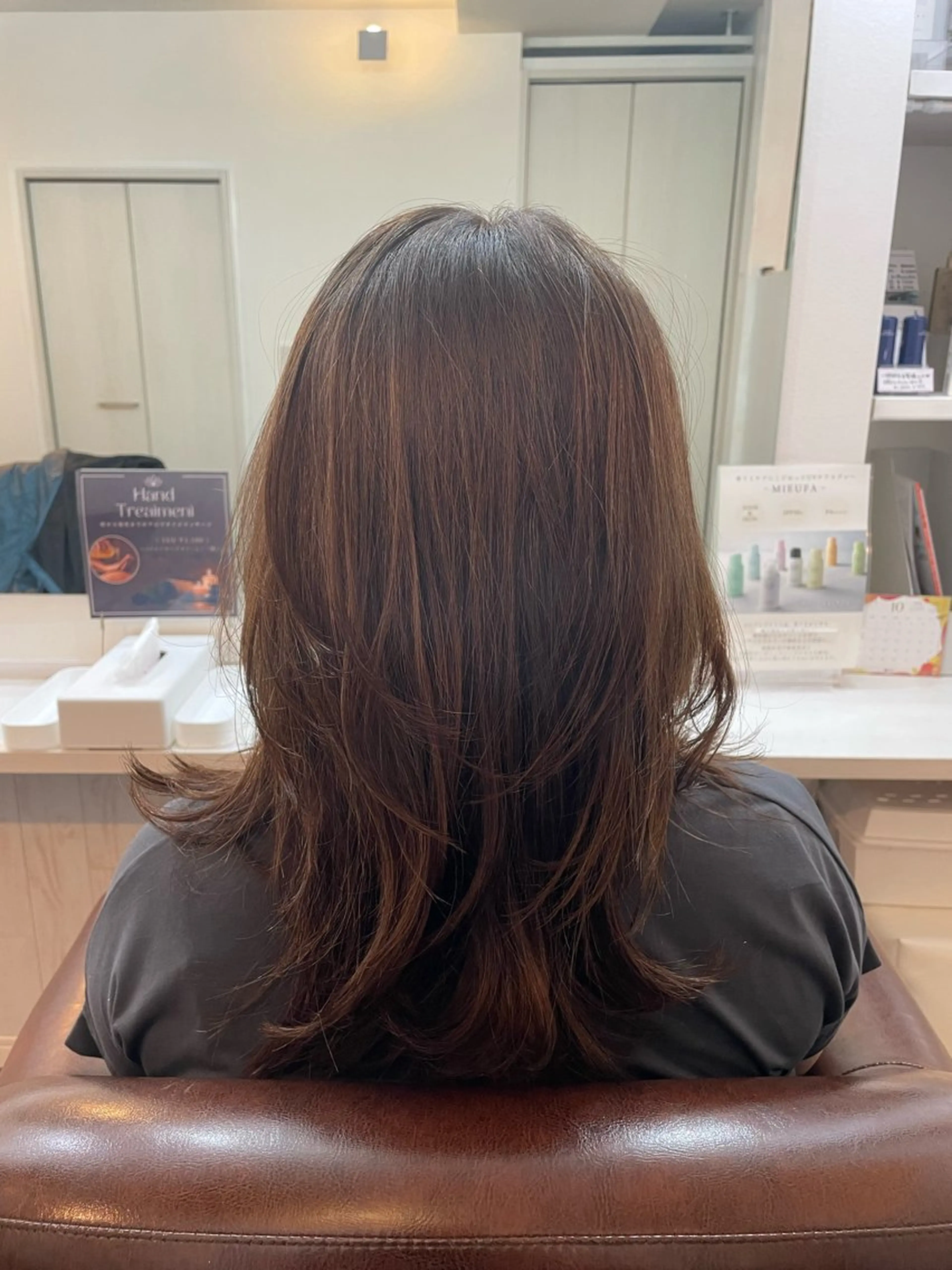 《ご新規様限定》リタッチカラー＋ブロー(アイロンも可)仕上げ10%OFFの写真