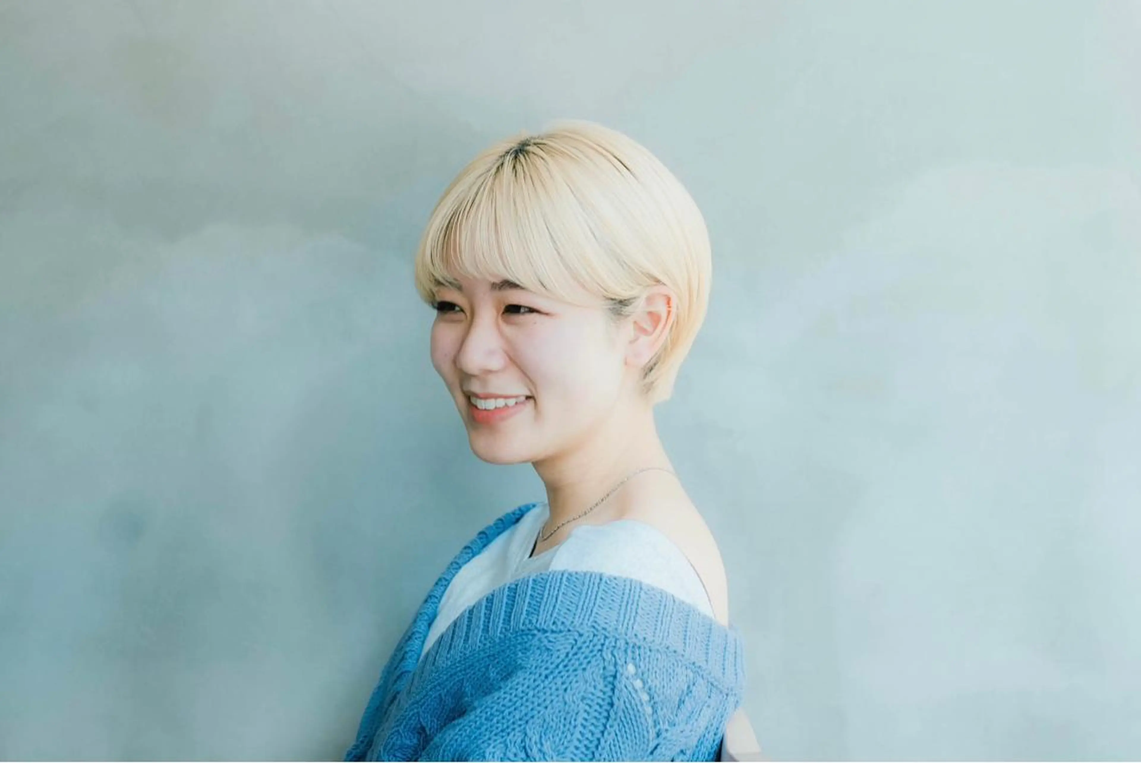 ショート カラー ヘアカラー 宇野 佑馬のヘアスタイル