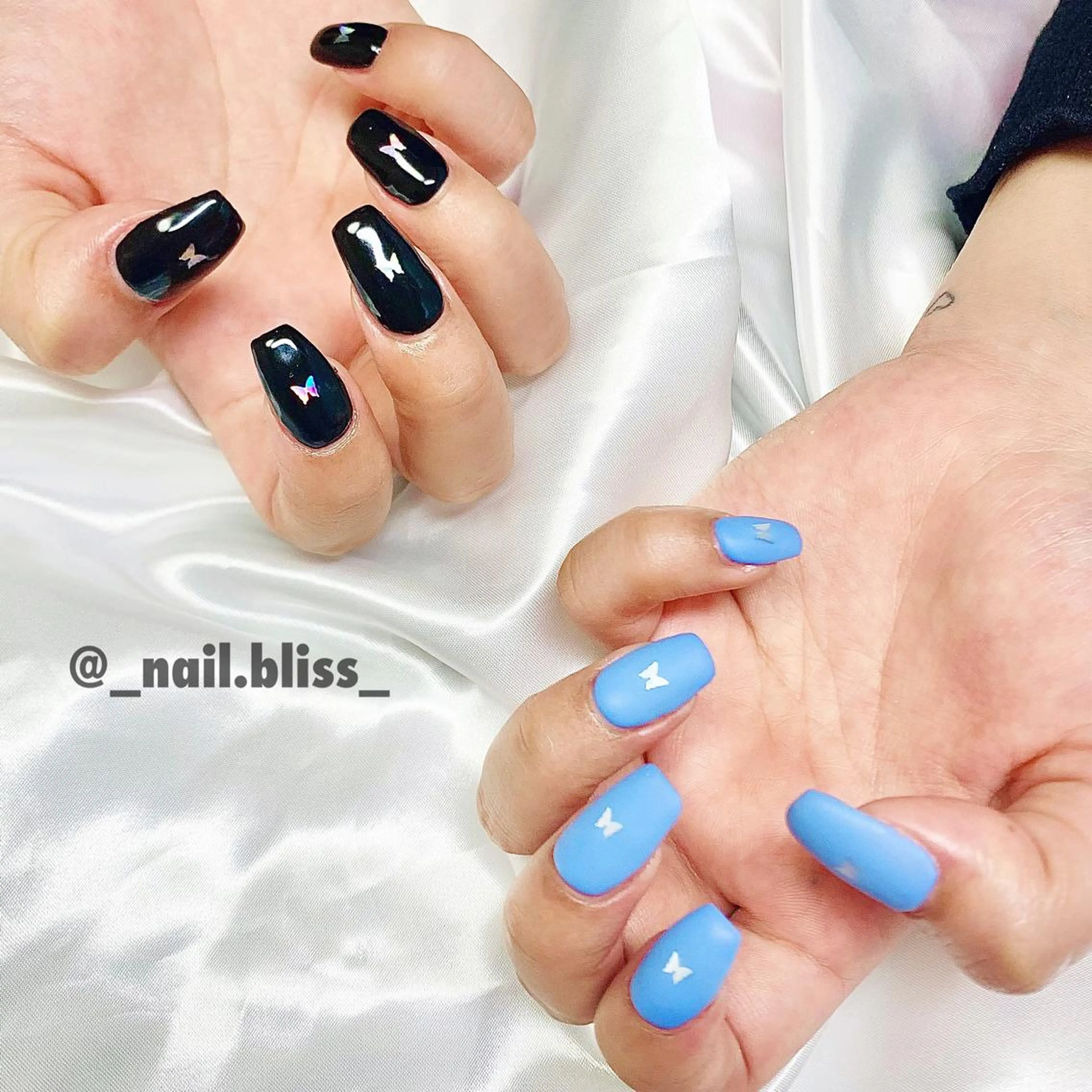 ネイル マットネイル ハンドネイル NAIL BLISSのネイルデザイン