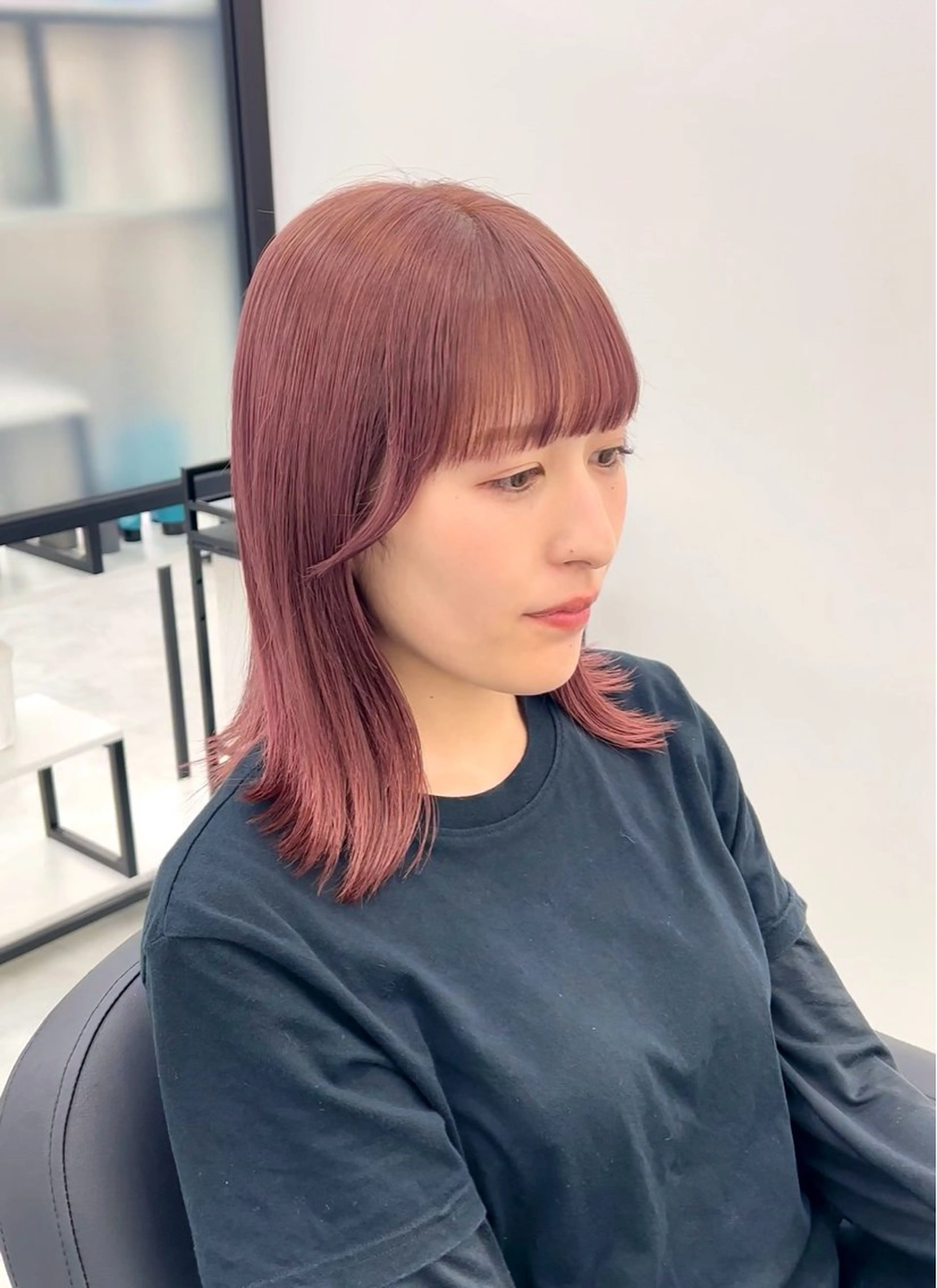 ミディアム miku 🍑髪質改善サロンのヘアスタイル