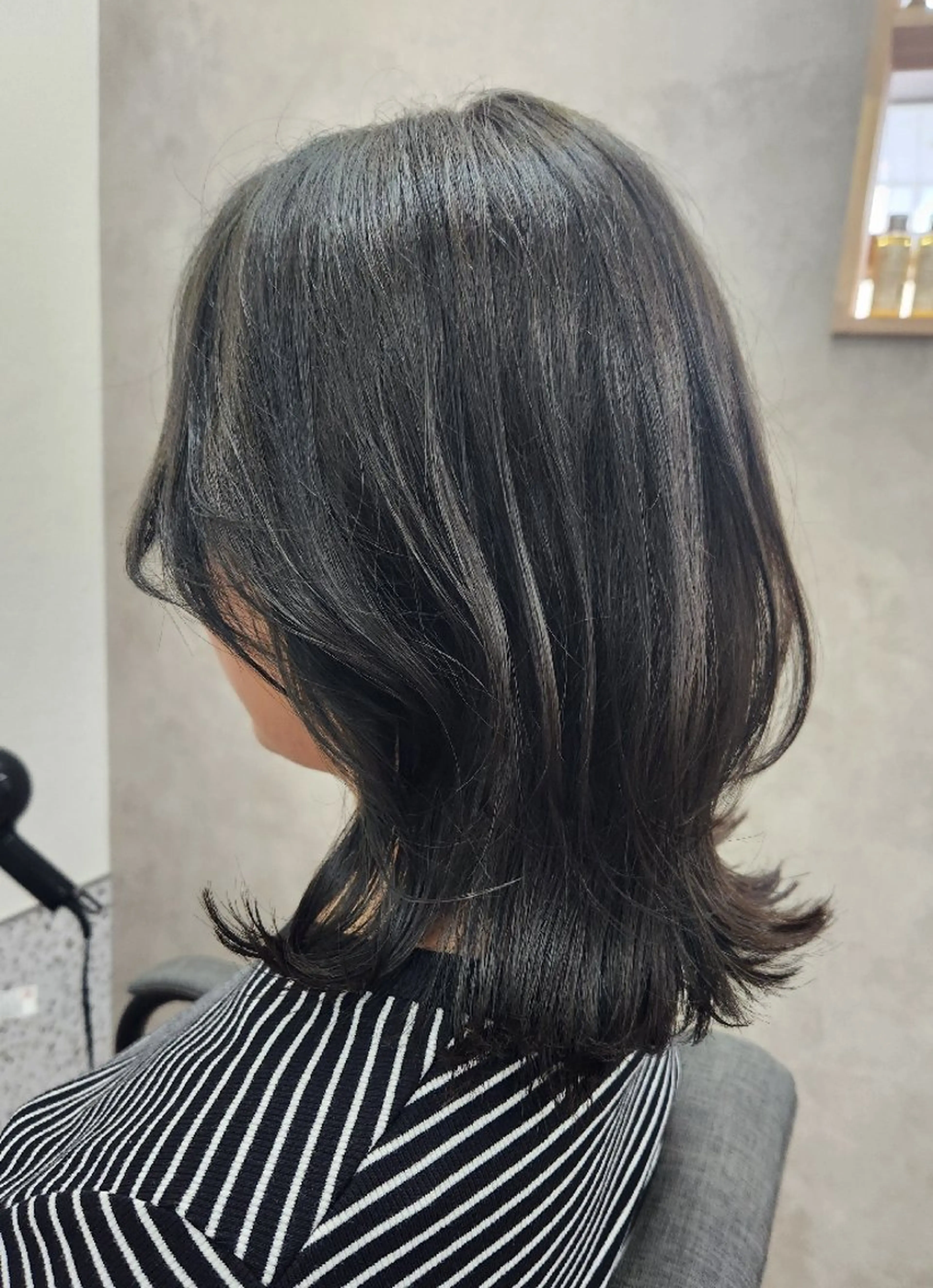 【魔法のバブルmarbb🫧付】カット+オイルカラー+5STEPトリートメントの写真