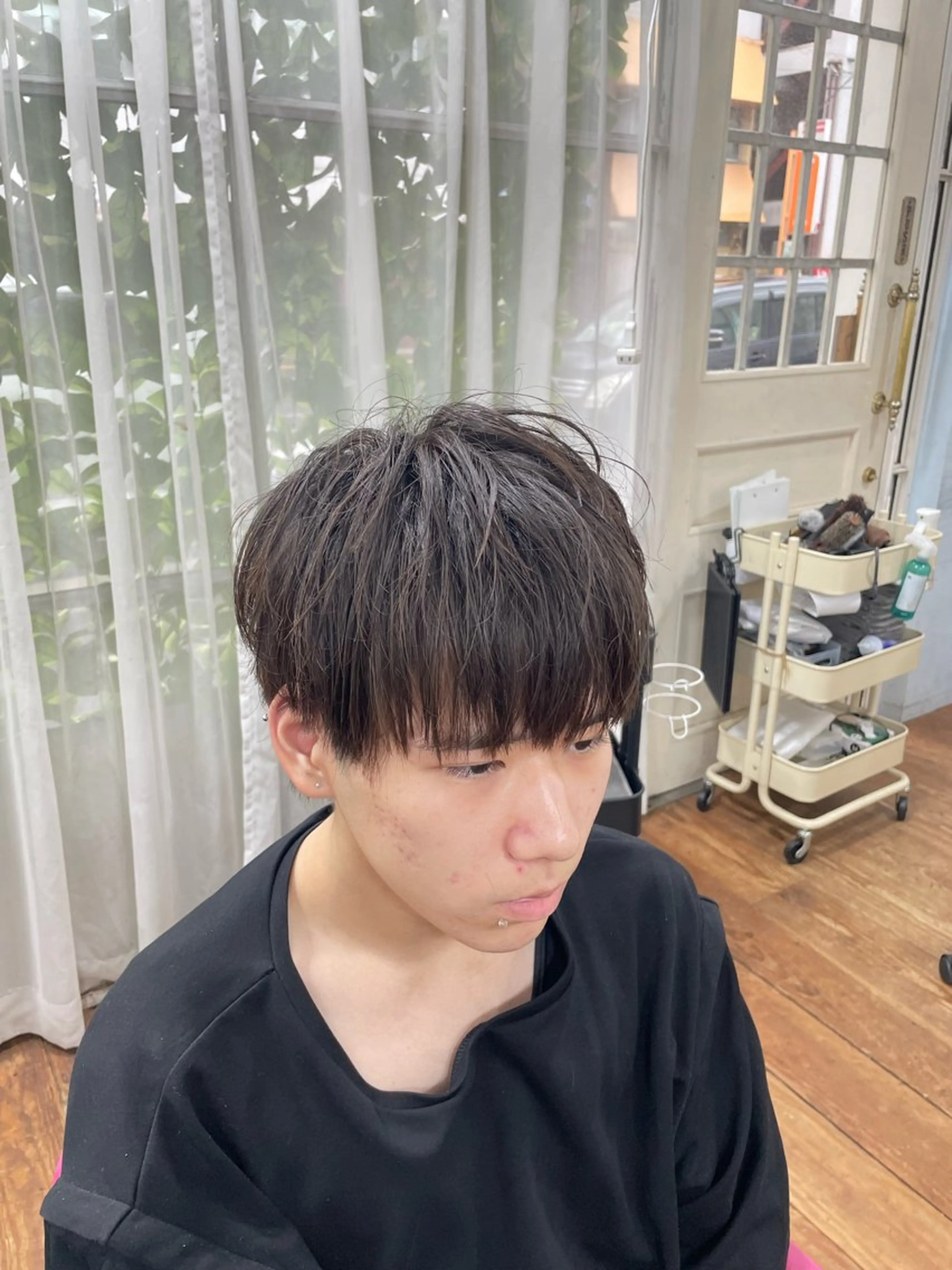 ショート メンズ カット 姫路アンメリーアン ダンのヘアスタイル
