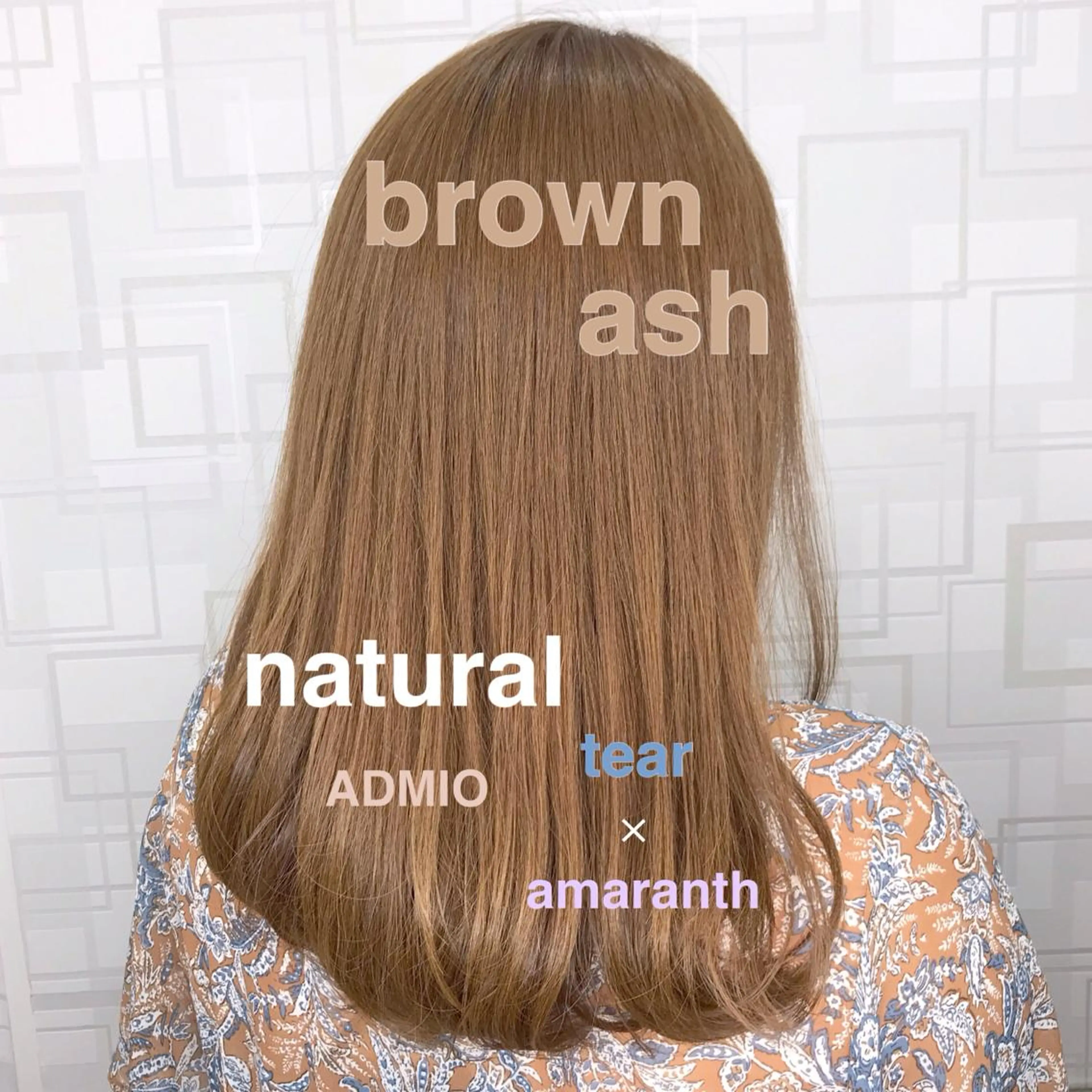 セミロング カラー メンズ特化🔮 笠原慧のヘアスタイル