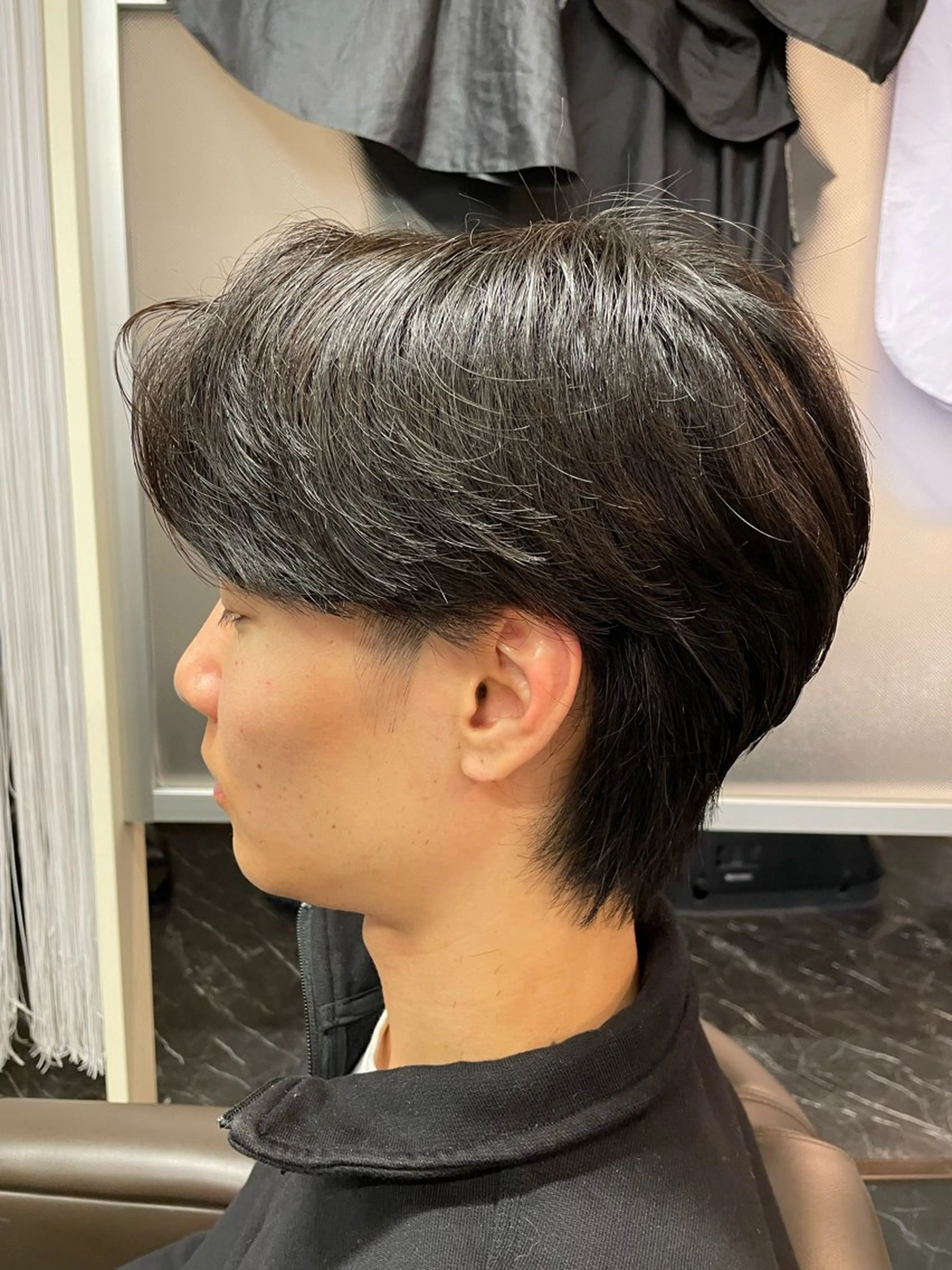 ショート メンズ メンズパーマ特化 カバヤマ　リョウのヘアスタイル