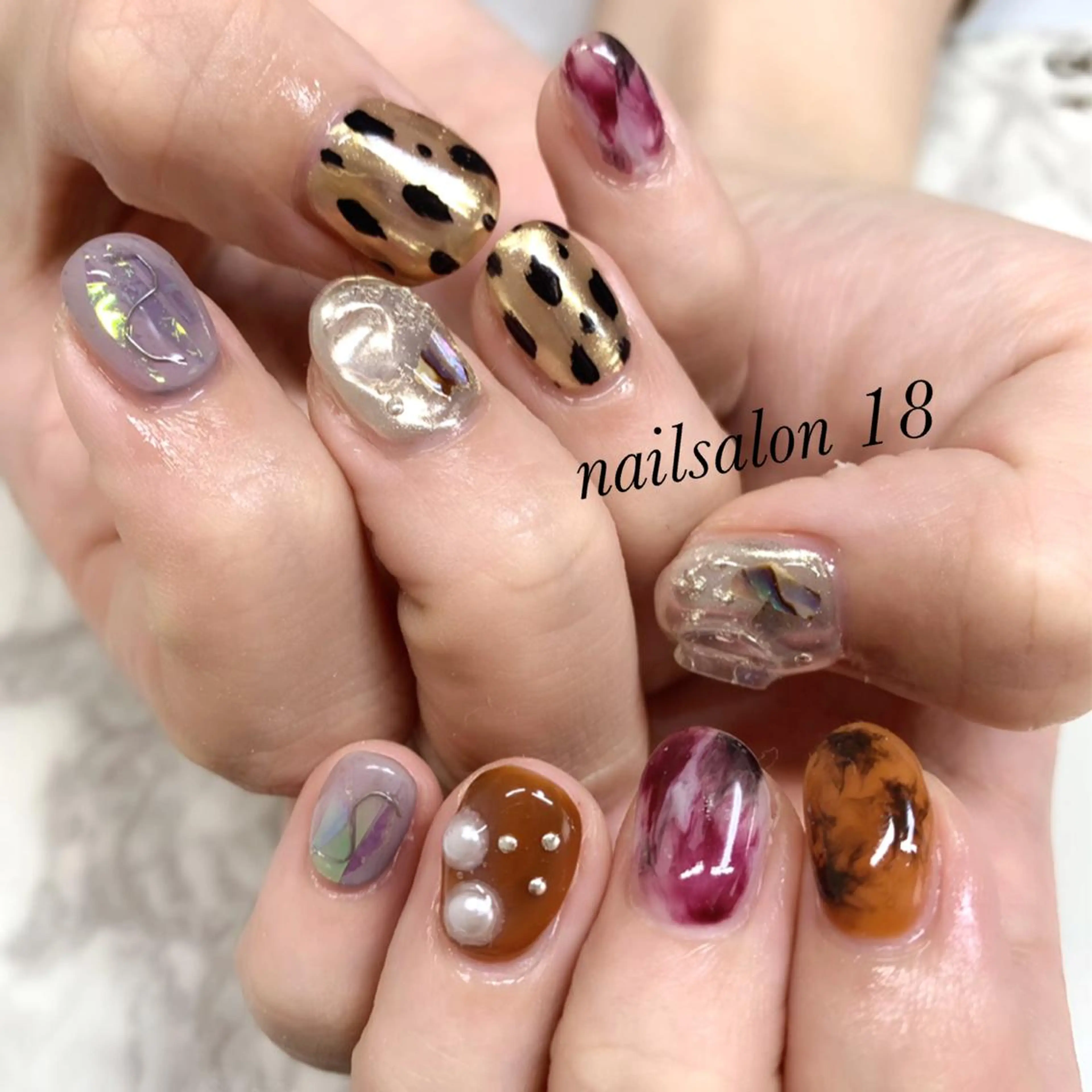 メンズ ネイル nail salon 18.のネイルデザイン