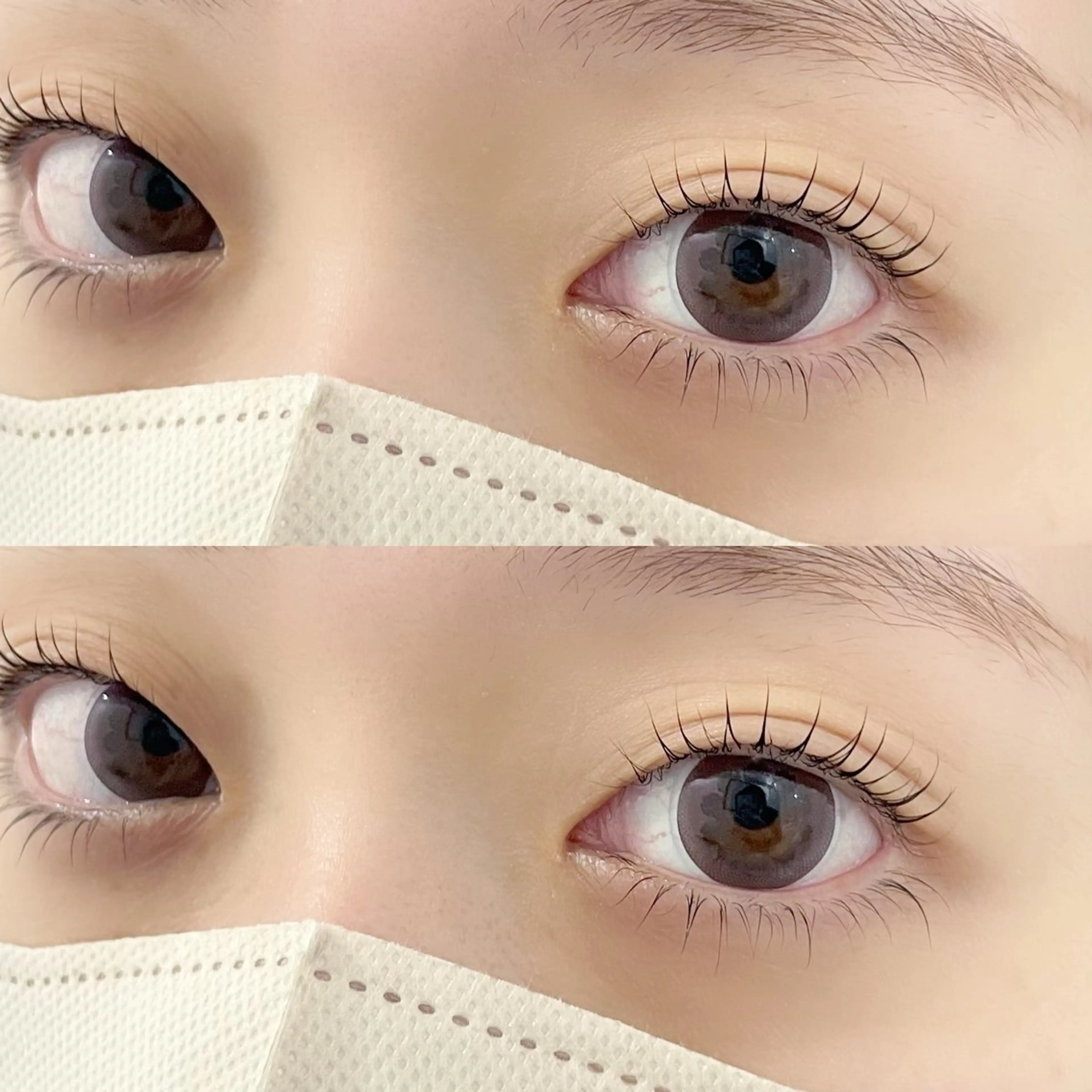 マツエク・マツパ 一重×まつ毛パーマ Crescent Eye Moeのマツエク・マツパデザイン