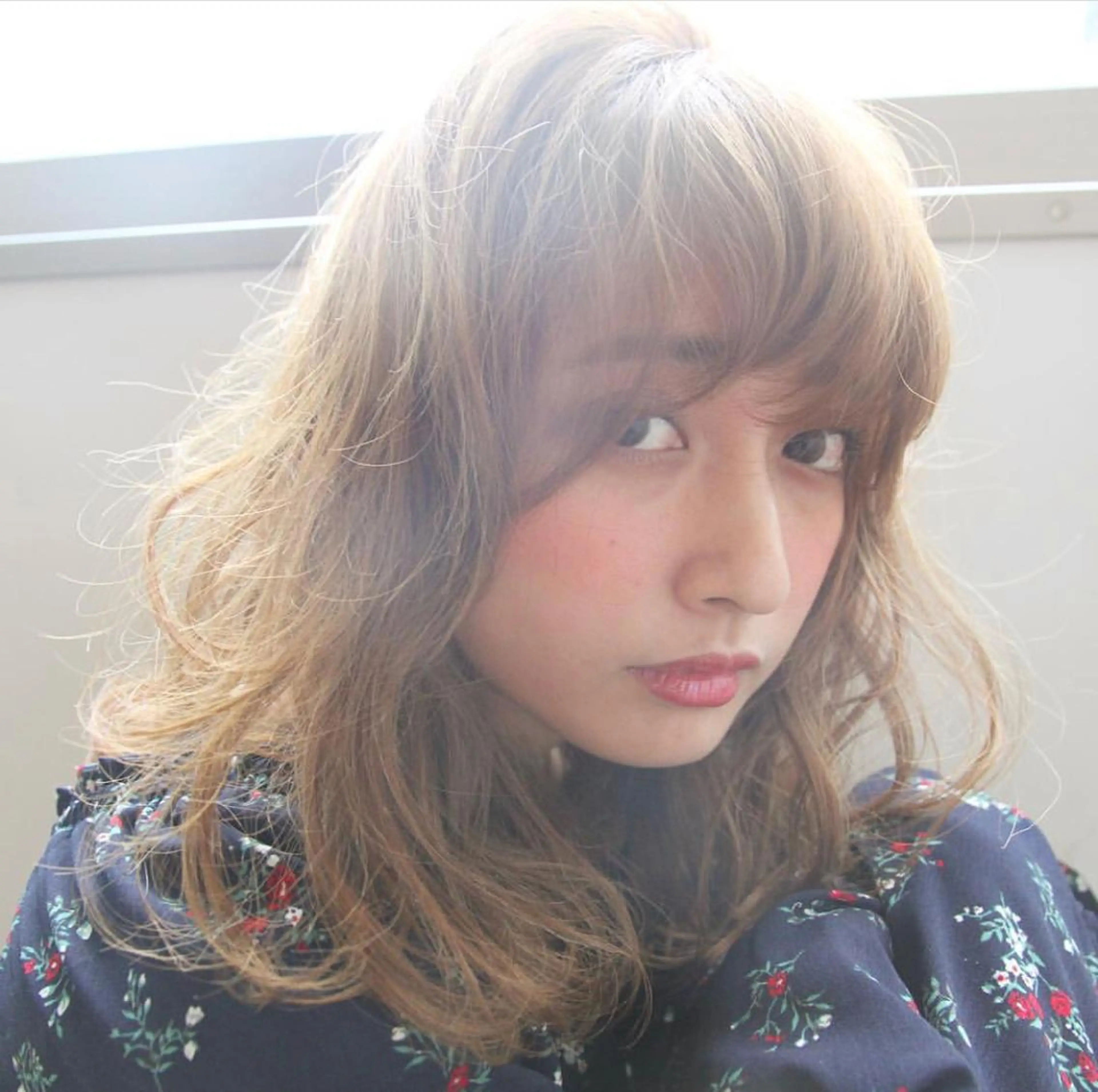 ミディアム カラー ブリーチ ダブルカラー 【1日2名様限定】 AFLOAT白川雄副のヘアスタイル