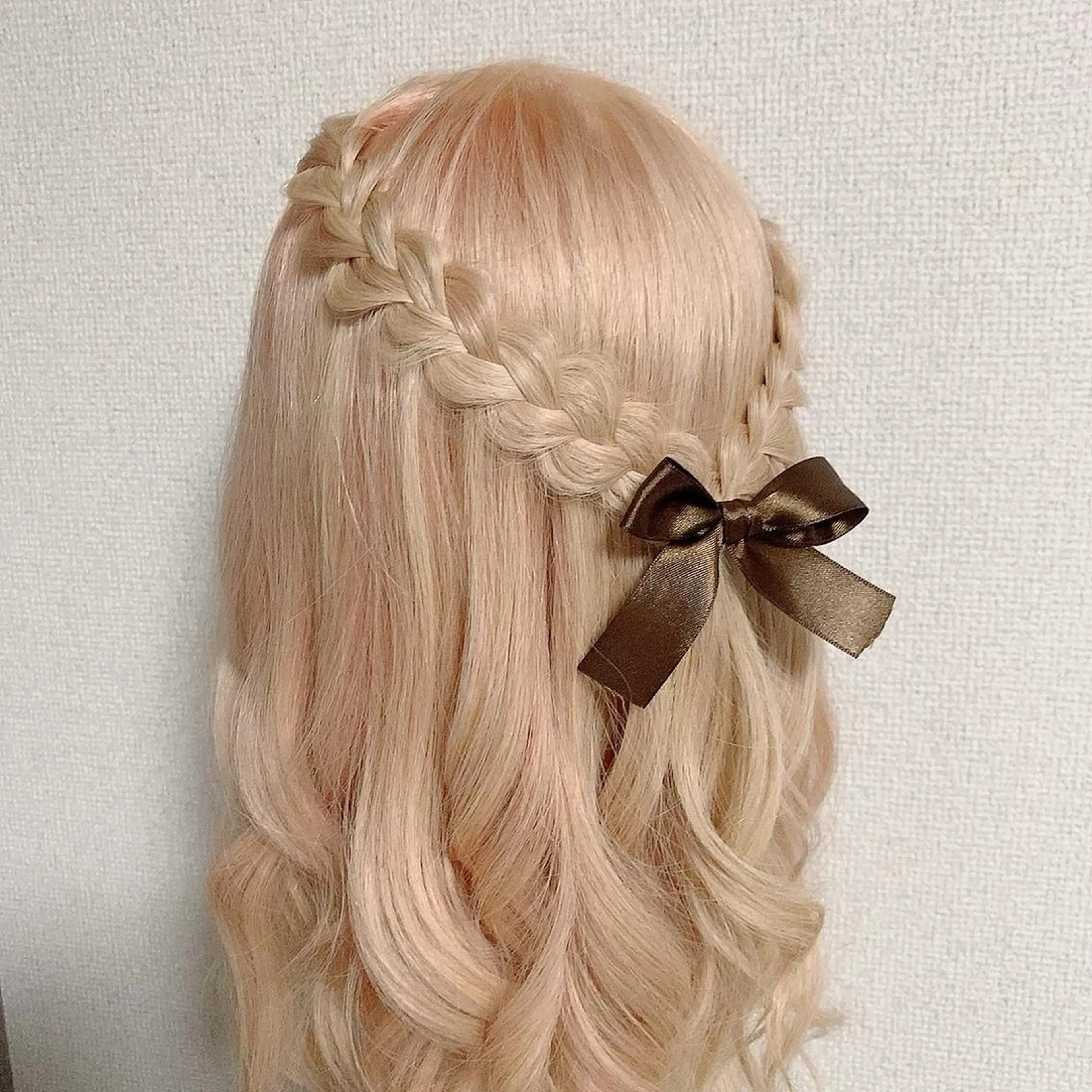 ヘアアレンジ 三つ編み ヘアセット 🩶ヘアセット Ayaha🩶のヘアスタイル