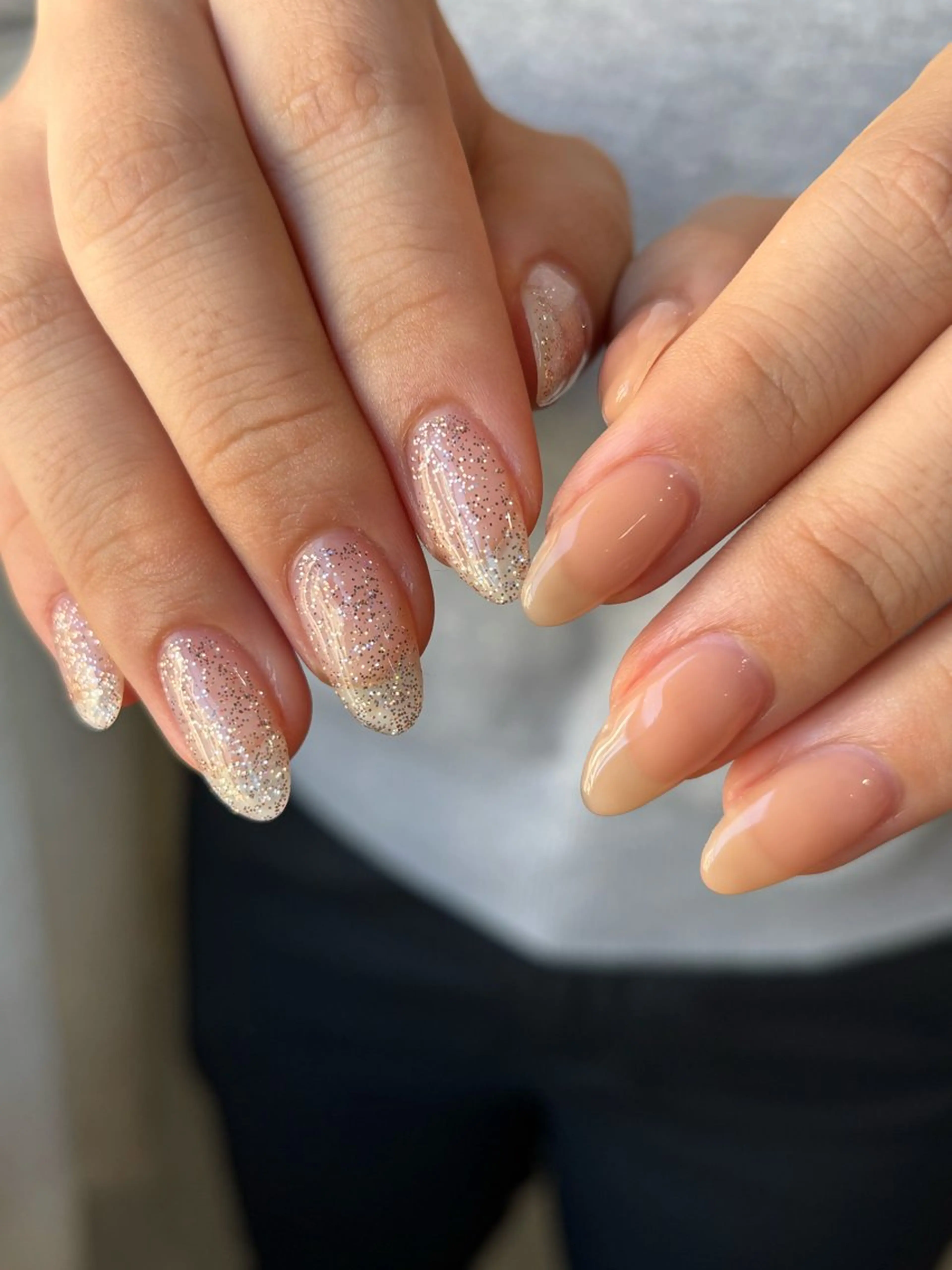 ネイル ラメ(グリッター) ‪ aineのネイルデザイン