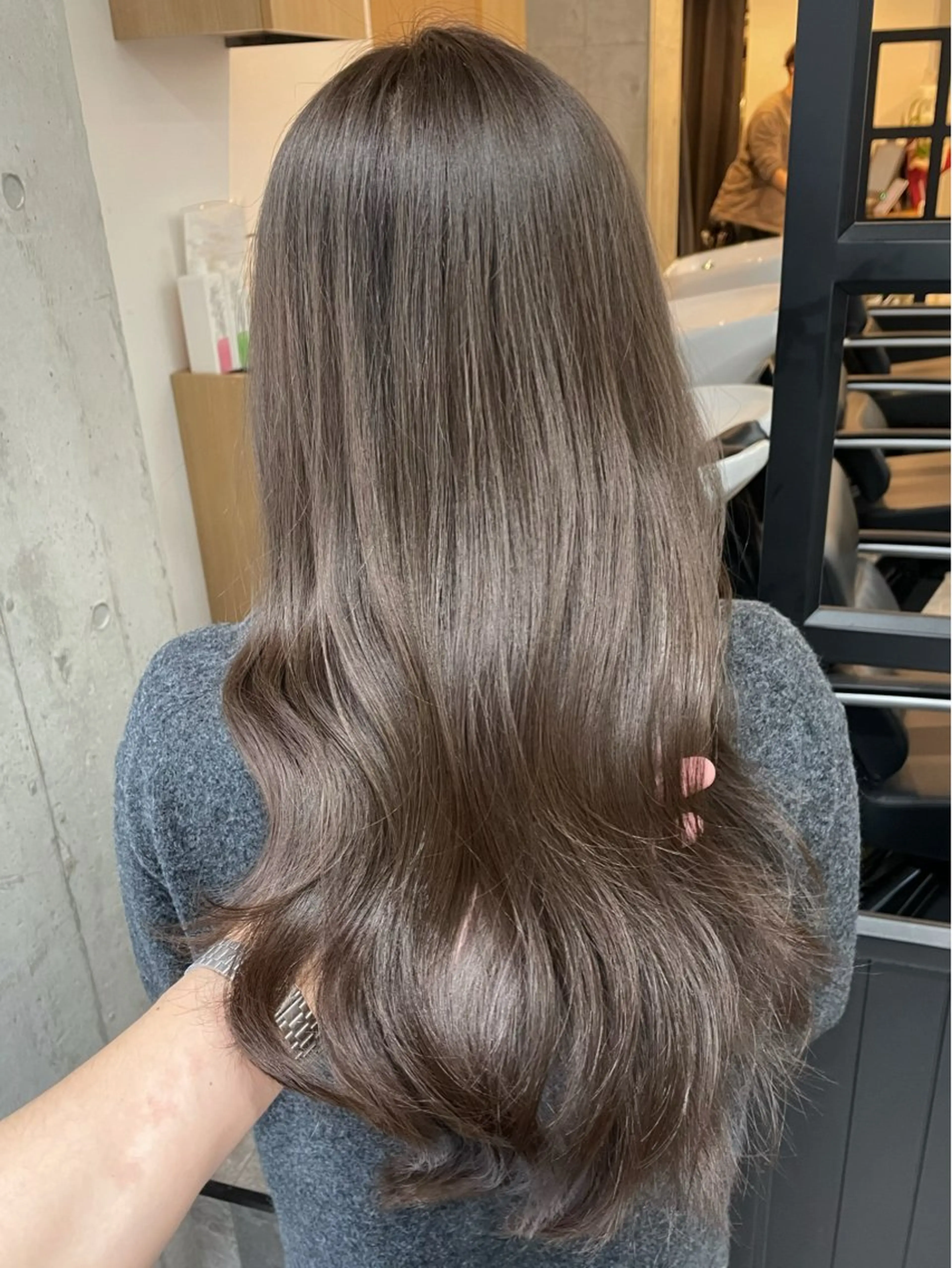 セミロング カラー カット ヘアカラー トリートメント 似合わせ/小顔/ 韓国✨KAITOのヘアスタイル