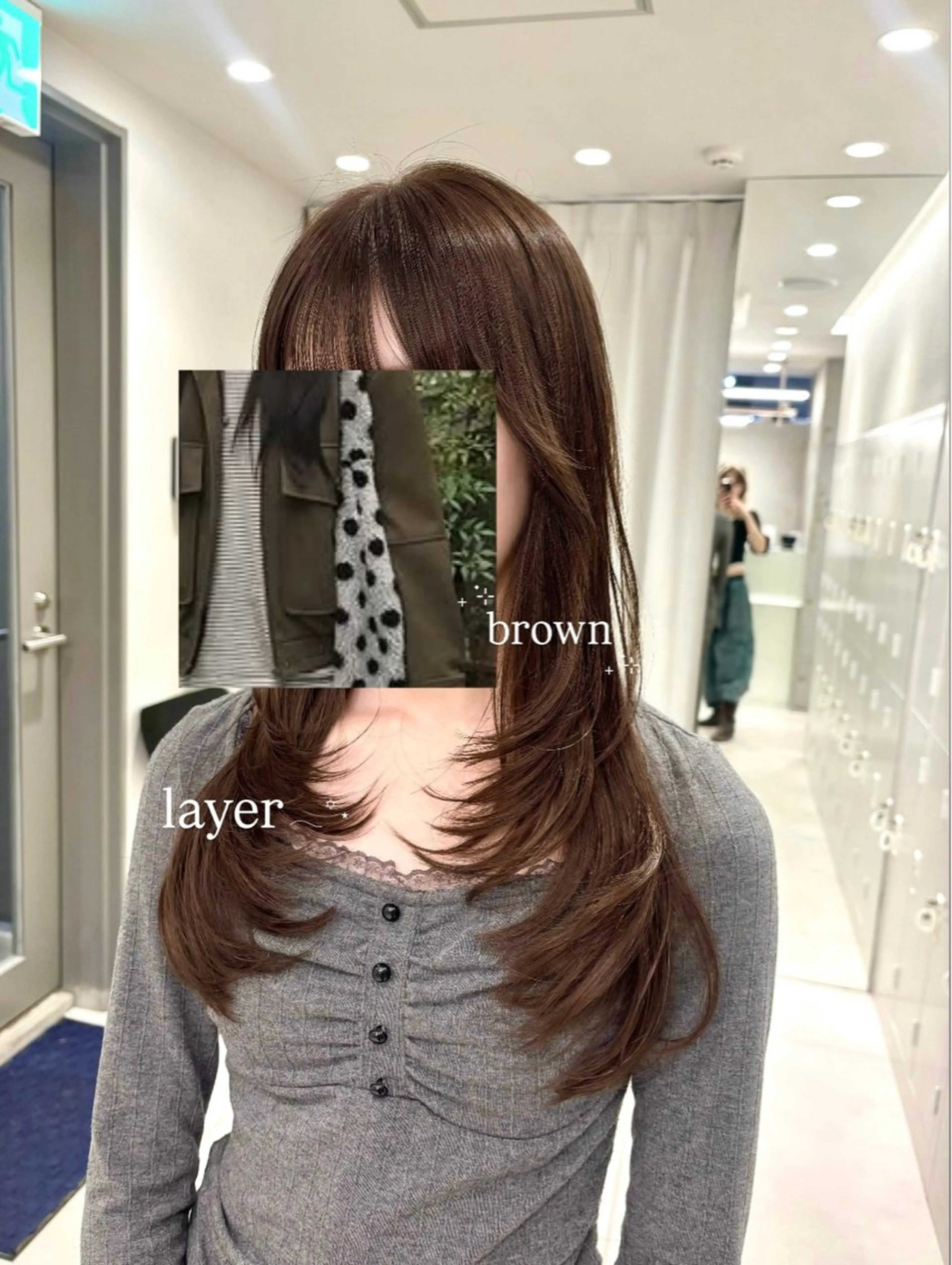 ロング カラー 黒髪 ブリーチ ダブルカラー ブリーチなしカラー ヘアカラー トリートメント ヘッドスパ ヘアセット 透明感カラー・レイヤ ー🎀amika🎀のヘアスタイル