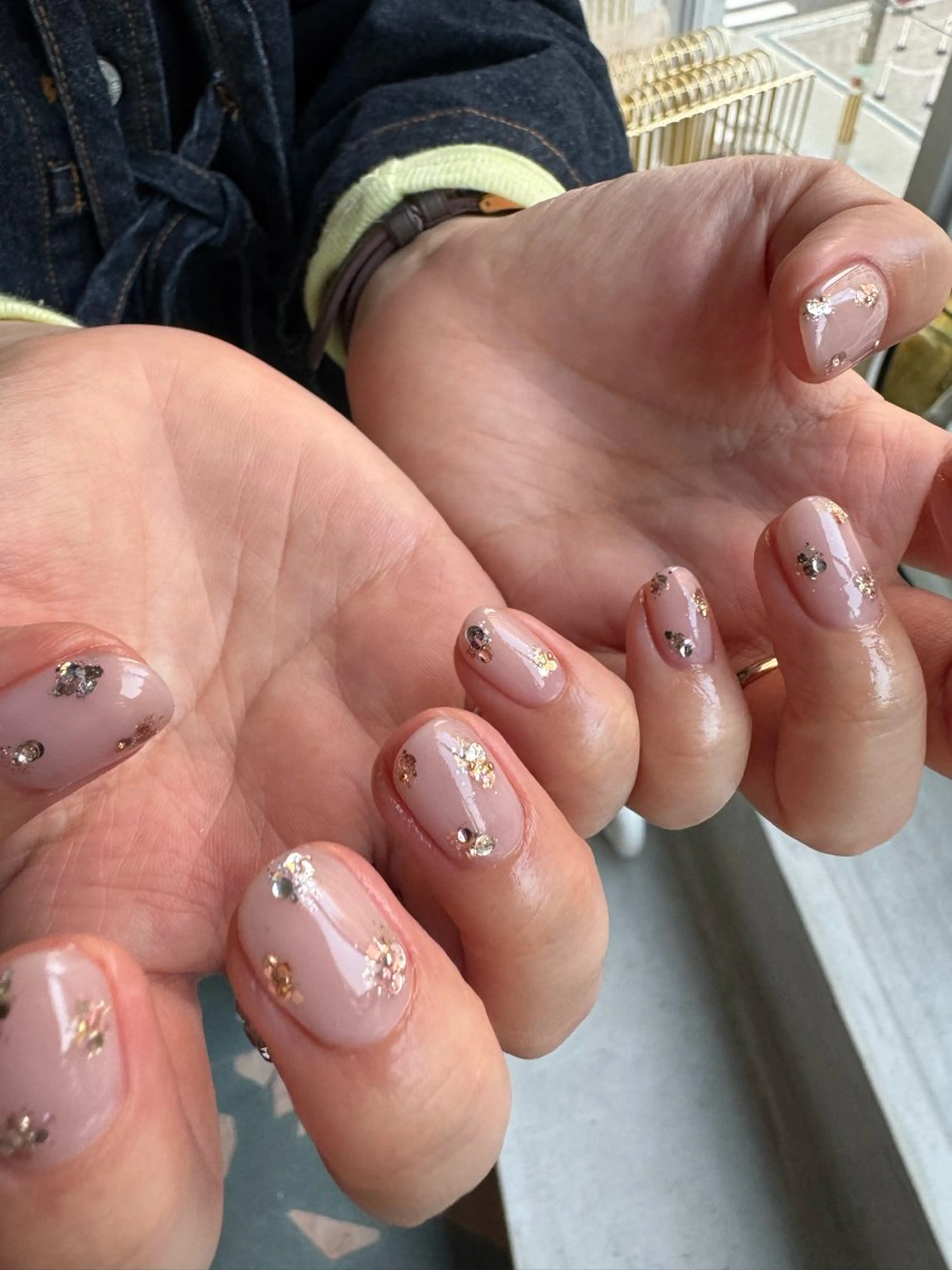 ネイル アートネイル ニュアンスネイル new.ed/ staffのネイルデザイン