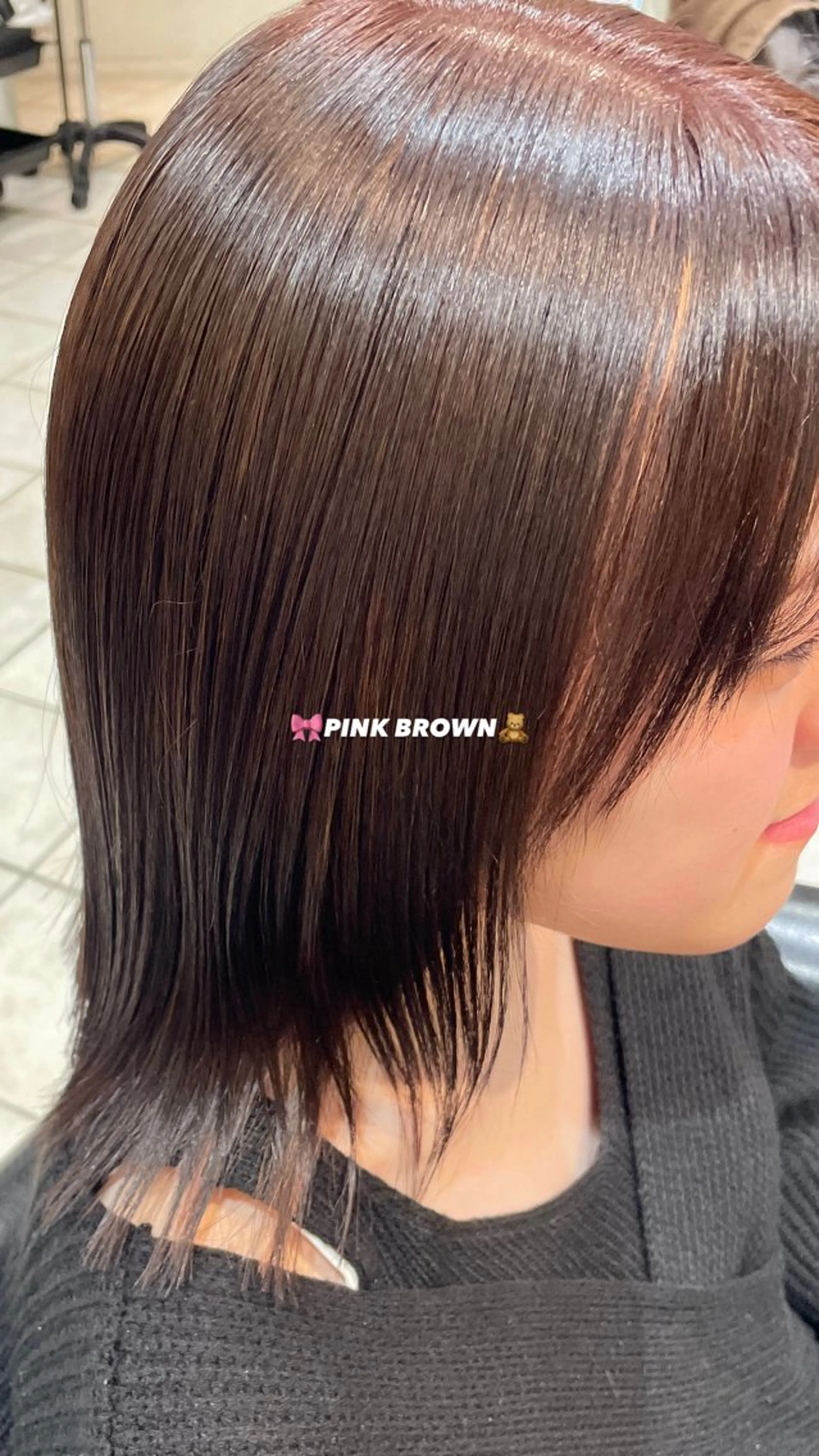 カラー ピンクカラー 🩵RIKO🩵 透明感カラー🫧のヘアスタイル