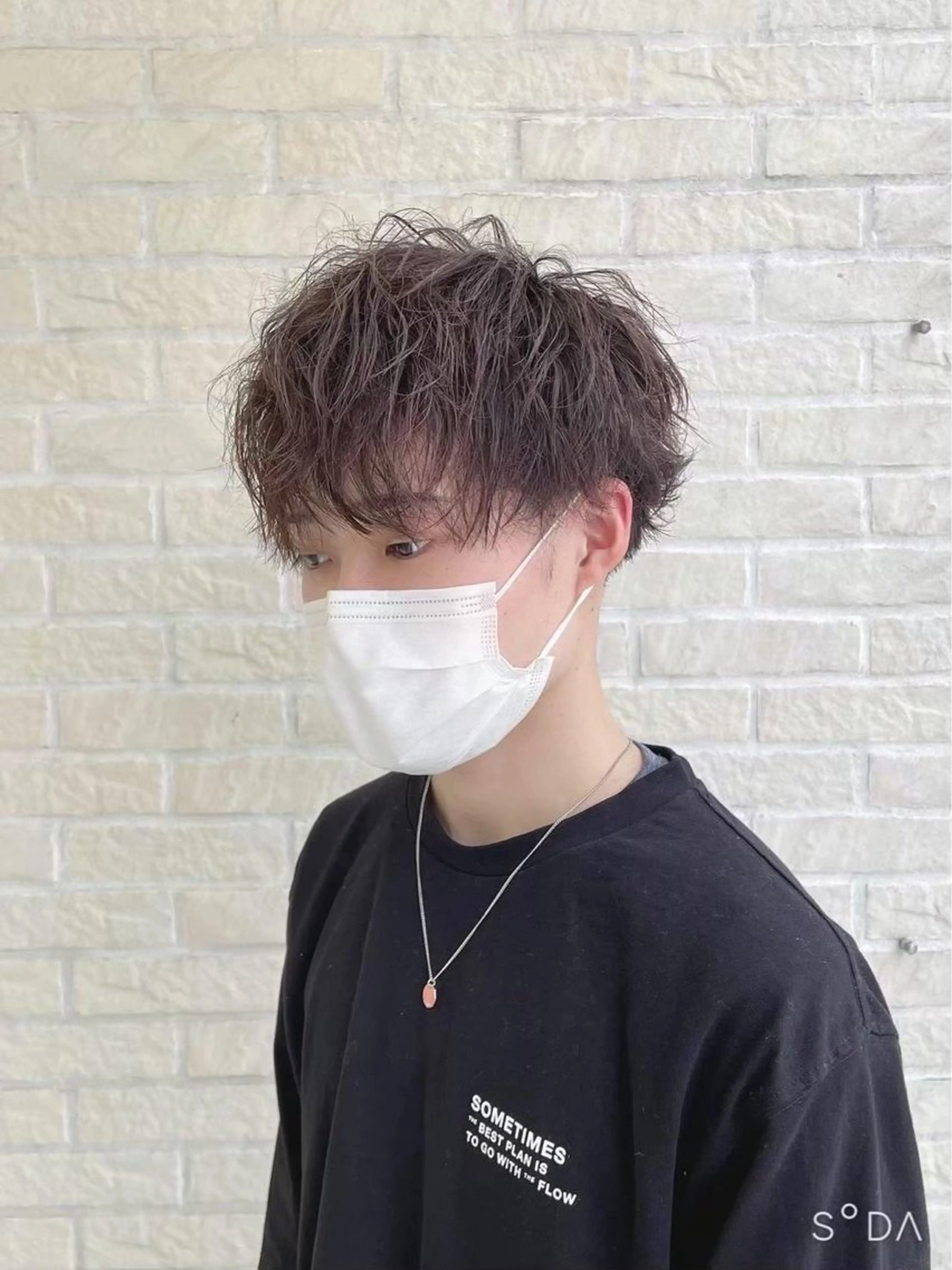 メンズ カラー メンズカット 歓迎‼️後藤朝光のヘアスタイル