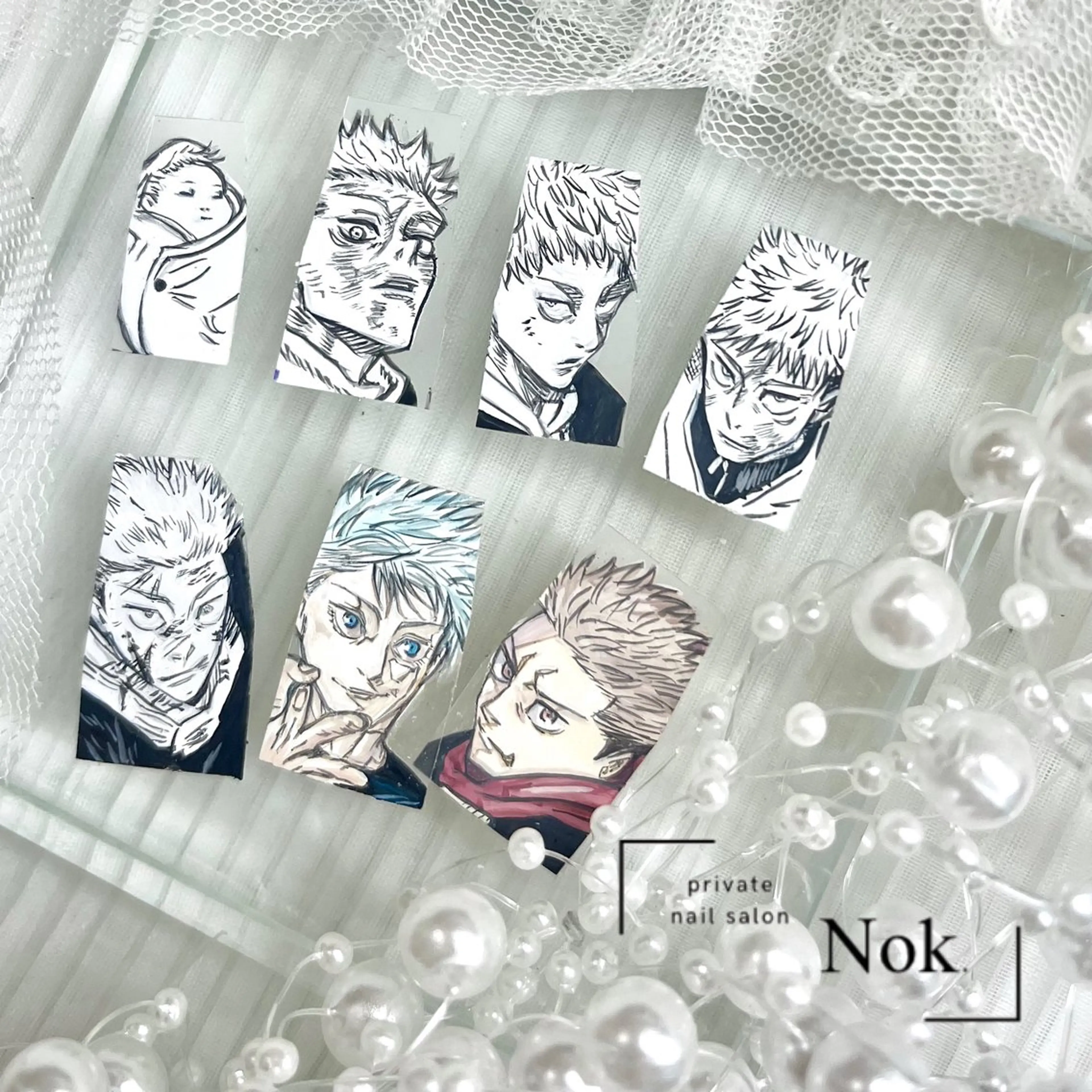 ネイル ハンドネイル 池袋痛ネイル Nok. 渡辺のネイルデザイン