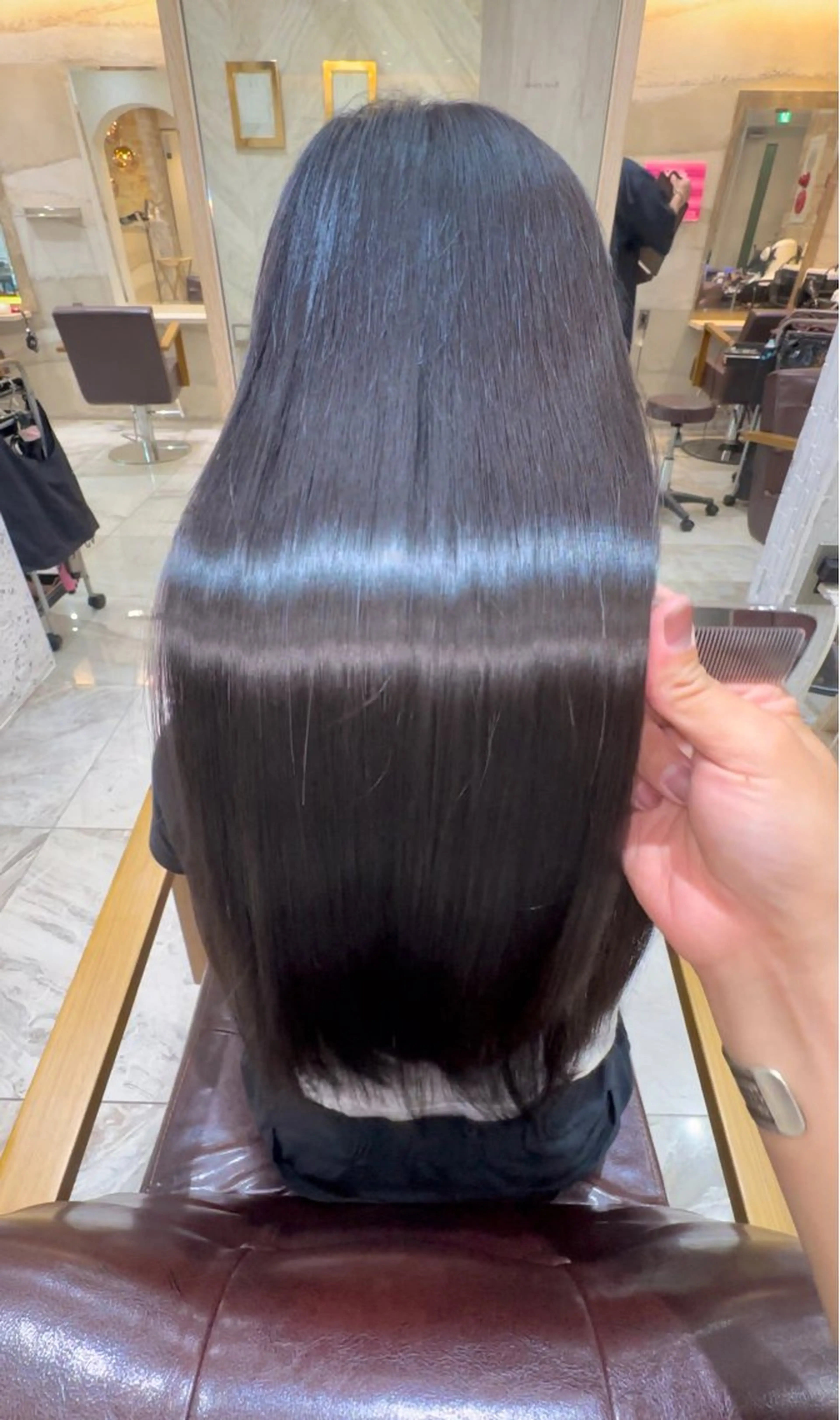 セミロング トリートメント 銀座《髪質改善》 垢抜け✨布施拓也のヘアスタイル