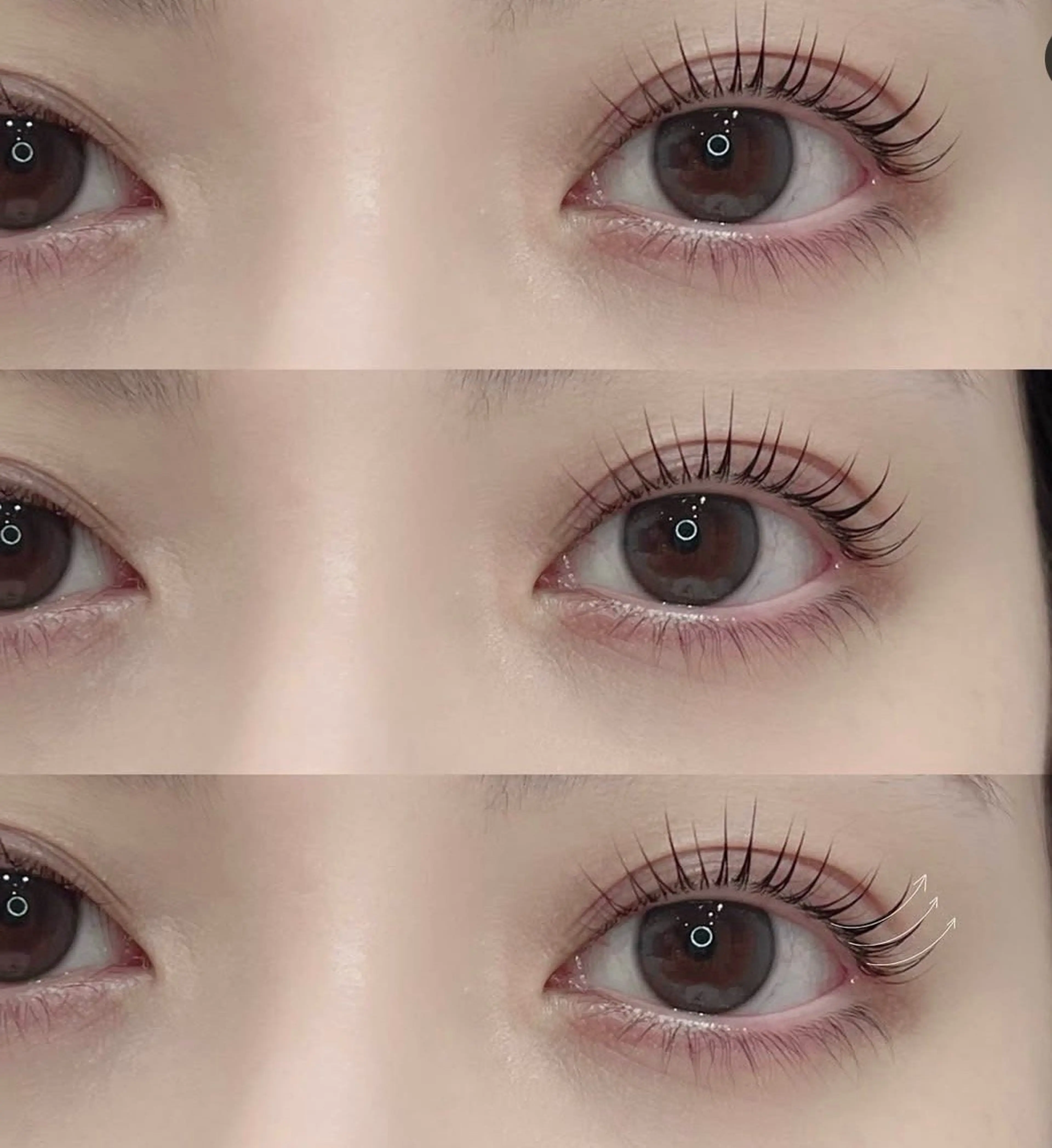 ✨初回限定✨大人気♪束感まつ毛パーマ(パリジェンヌ/ラッシュリフト変更可能)⚠︎上のみ¥3500の写真