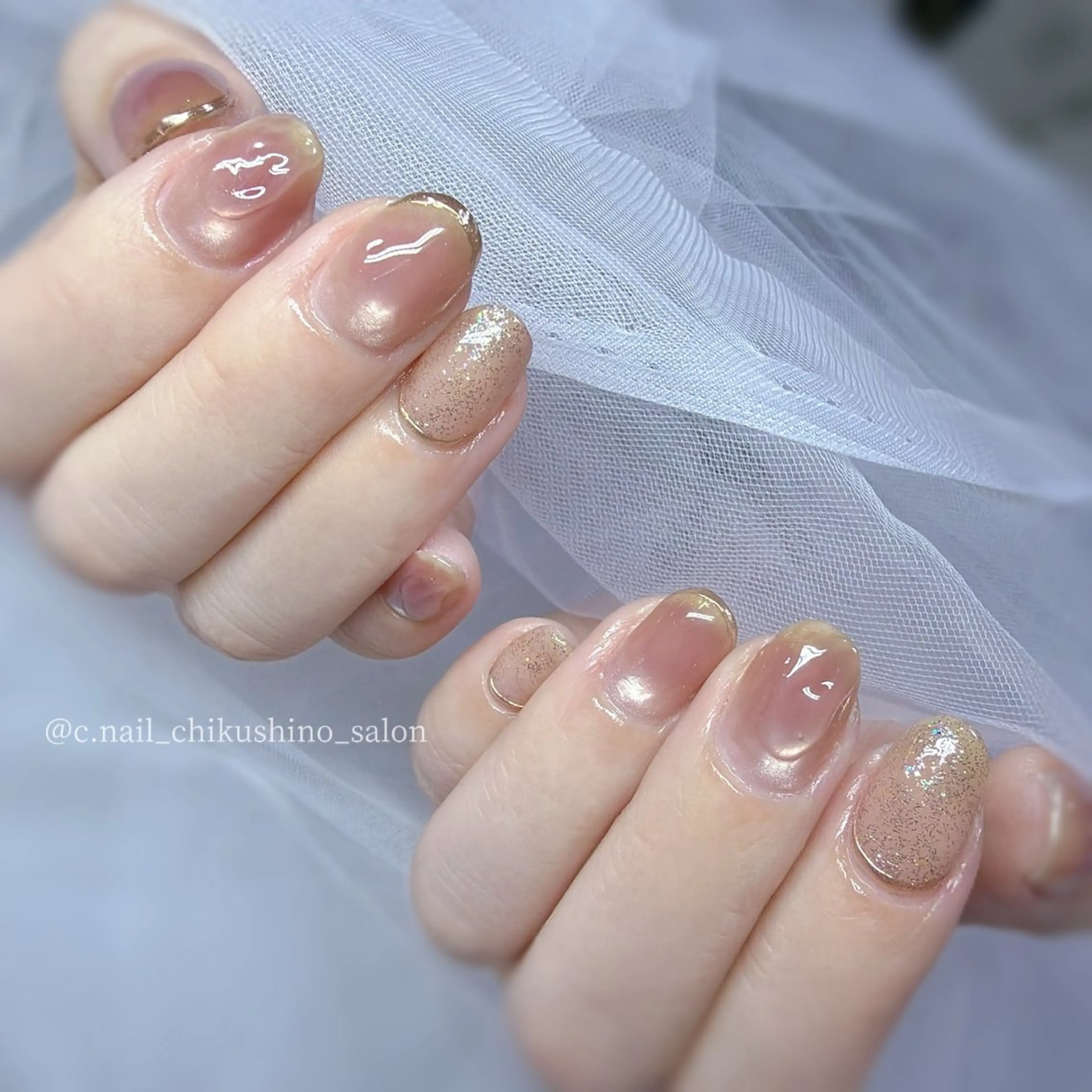 ネイル ハンドネイル C.Nail &Eye筑紫駅のネイルデザイン