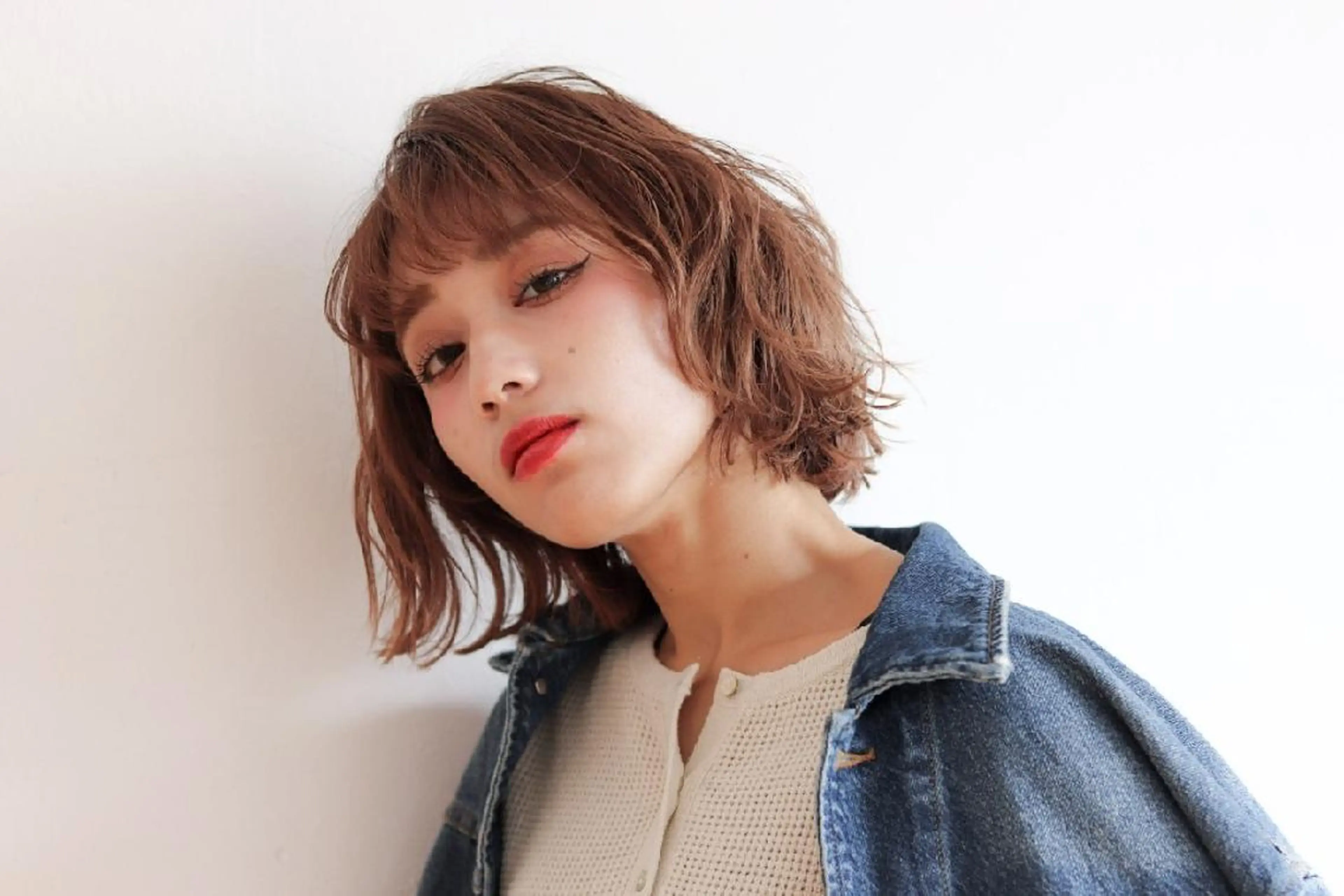 ショート カラー パーマ ショート✨ボブ✨代表 新田見美仁のヘアスタイル