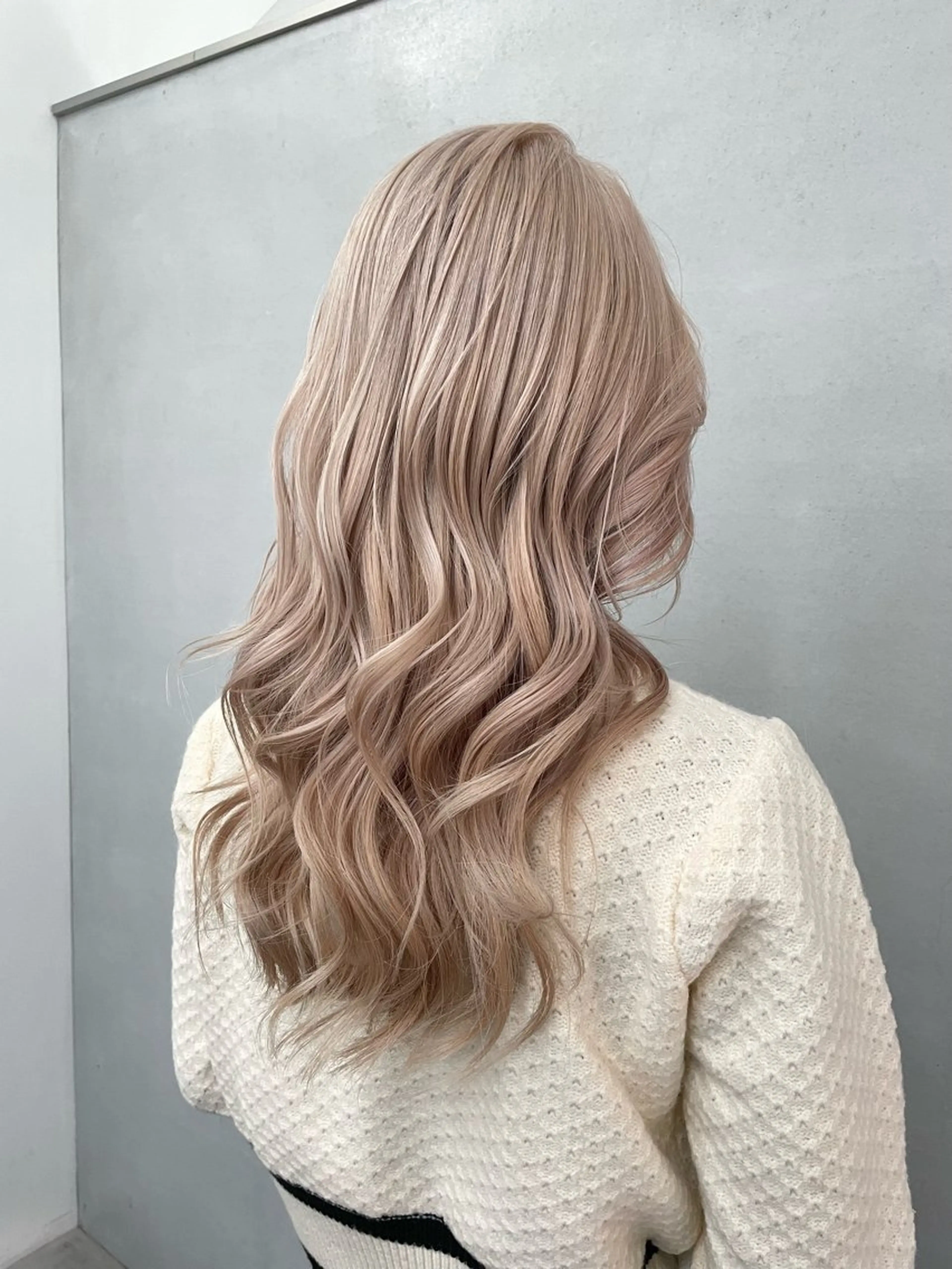 ロング オノ テンタのヘアスタイル
