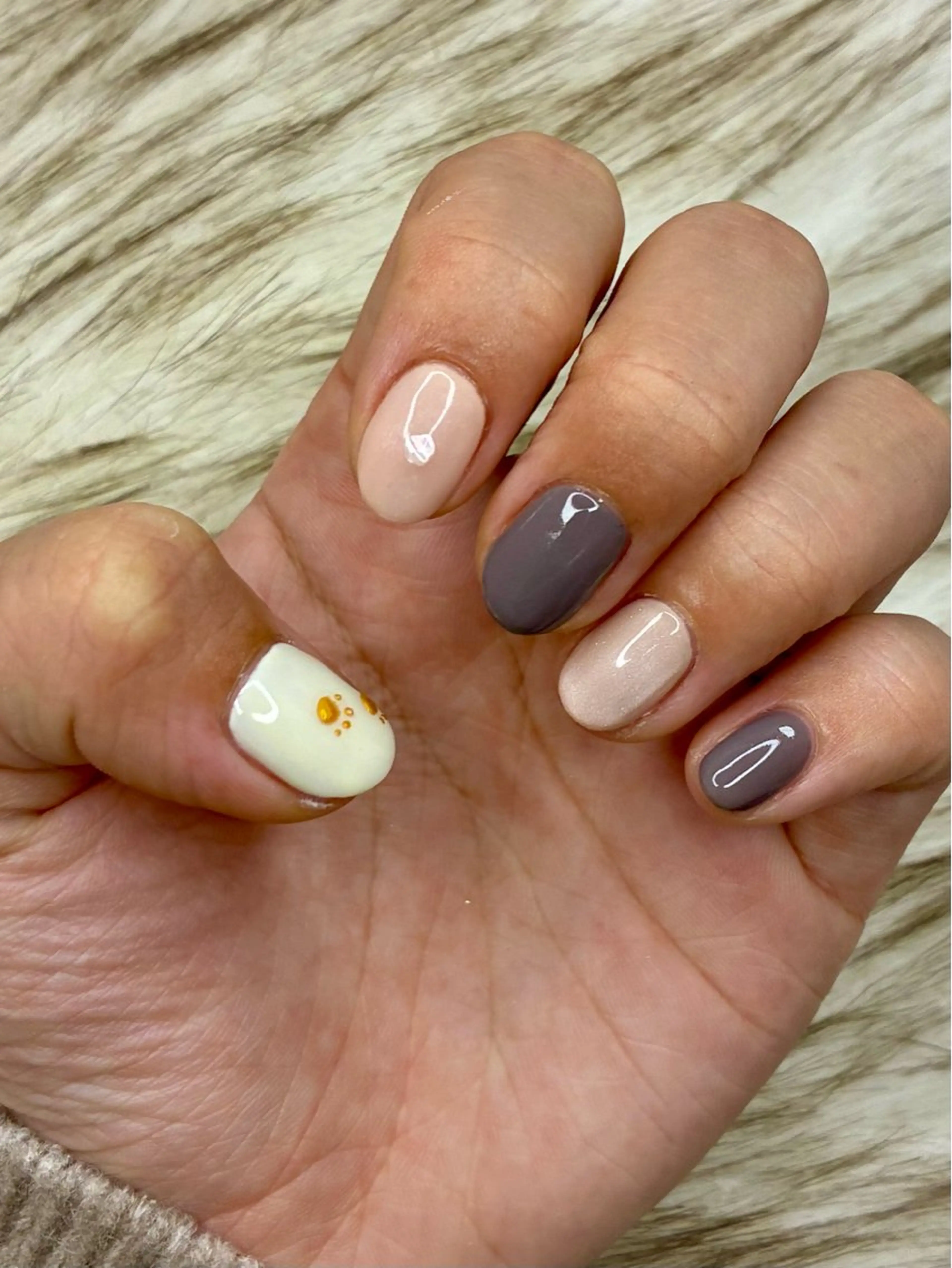 ネイル ハンドネイル nu.sheer honoのネイルデザイン