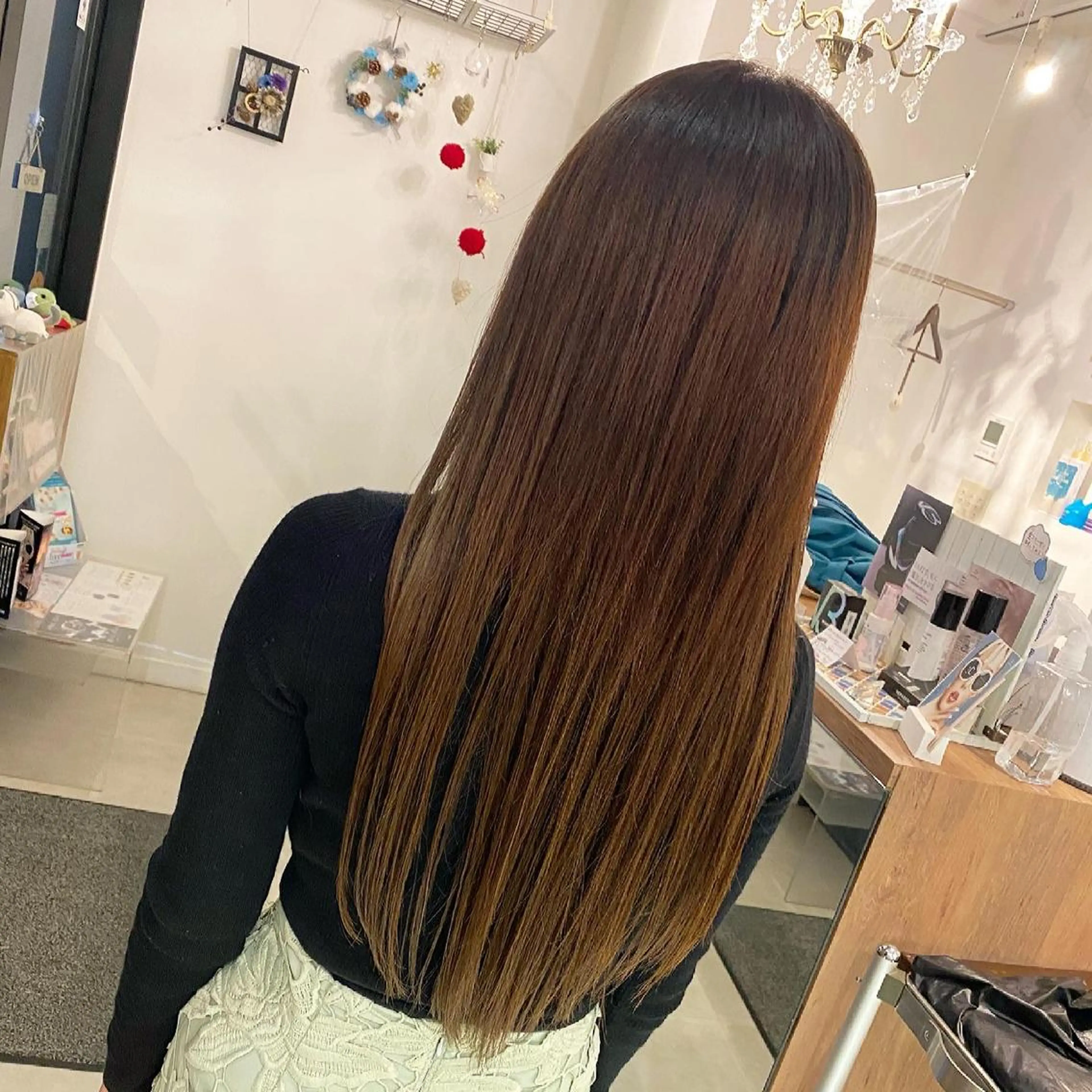 ロング 髪質改善 ロング トリートメント 酸熱トリートメント 髪質改善特化 安東駿介のヘアスタイル