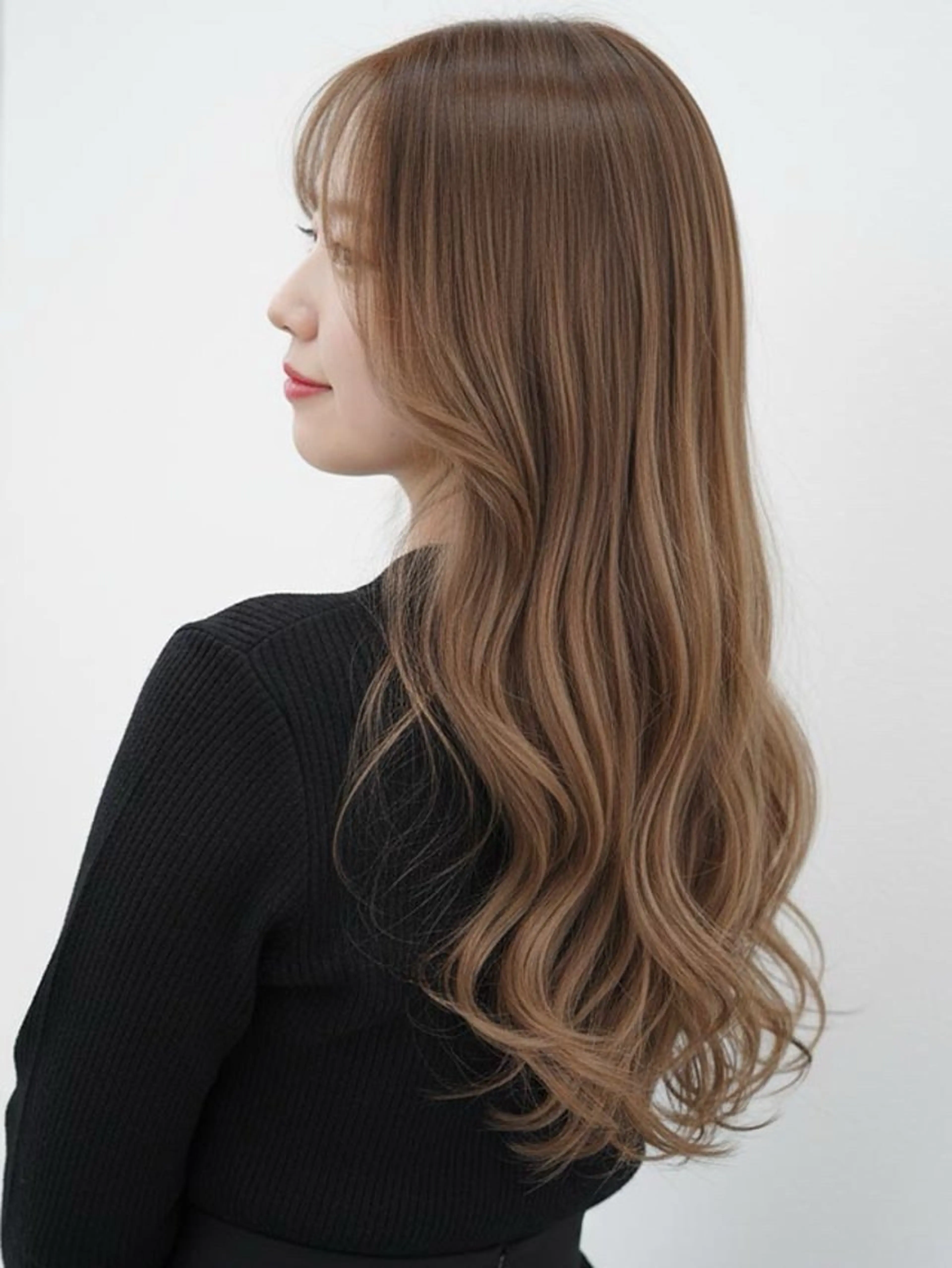 ロング 赤み消しオリーブ特化 柔らか縮毛矯正🌷辻のヘアスタイル