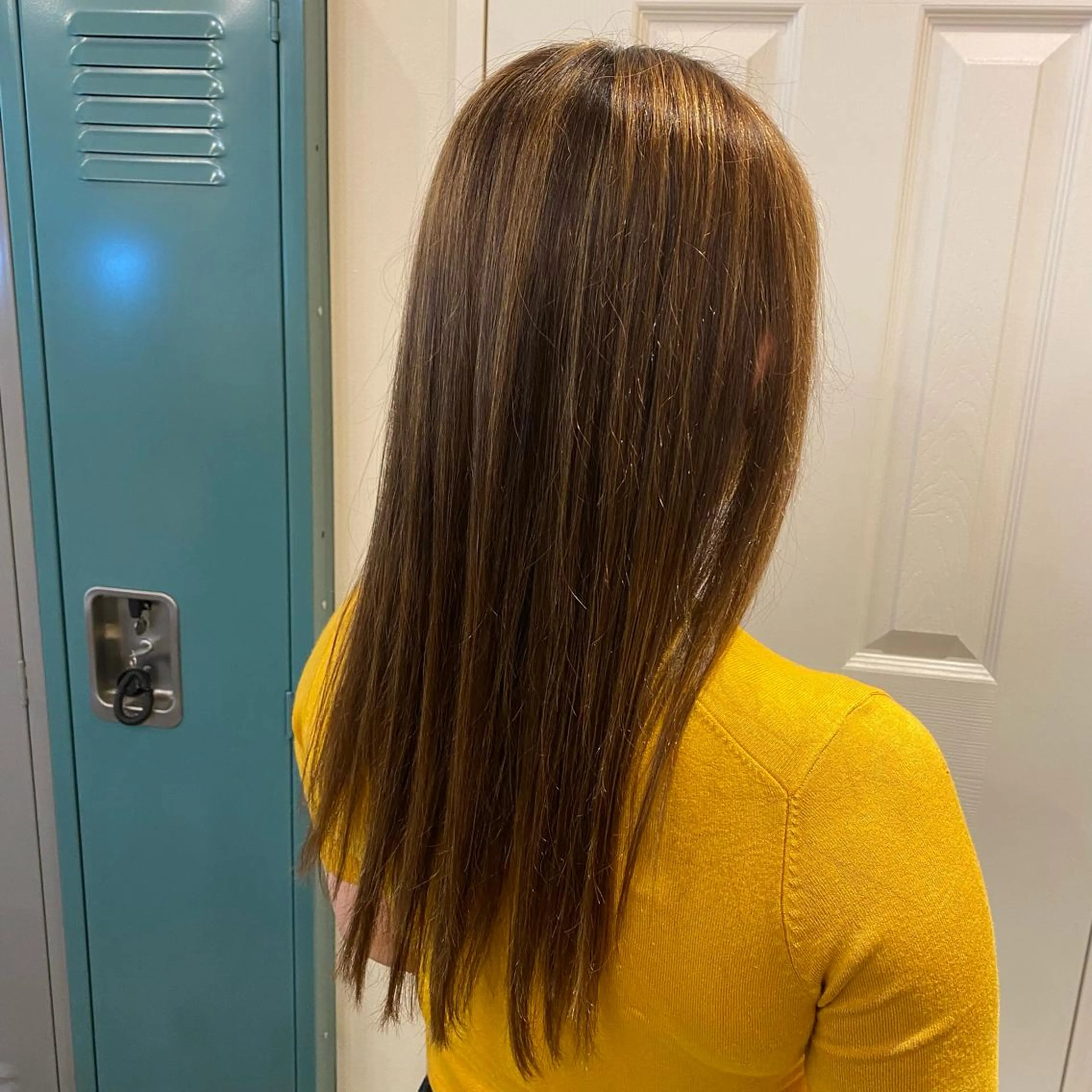 ロング カラー ハイライトカラー ハイライト 透明感カラー🌈 菊池 結衣のヘアスタイル