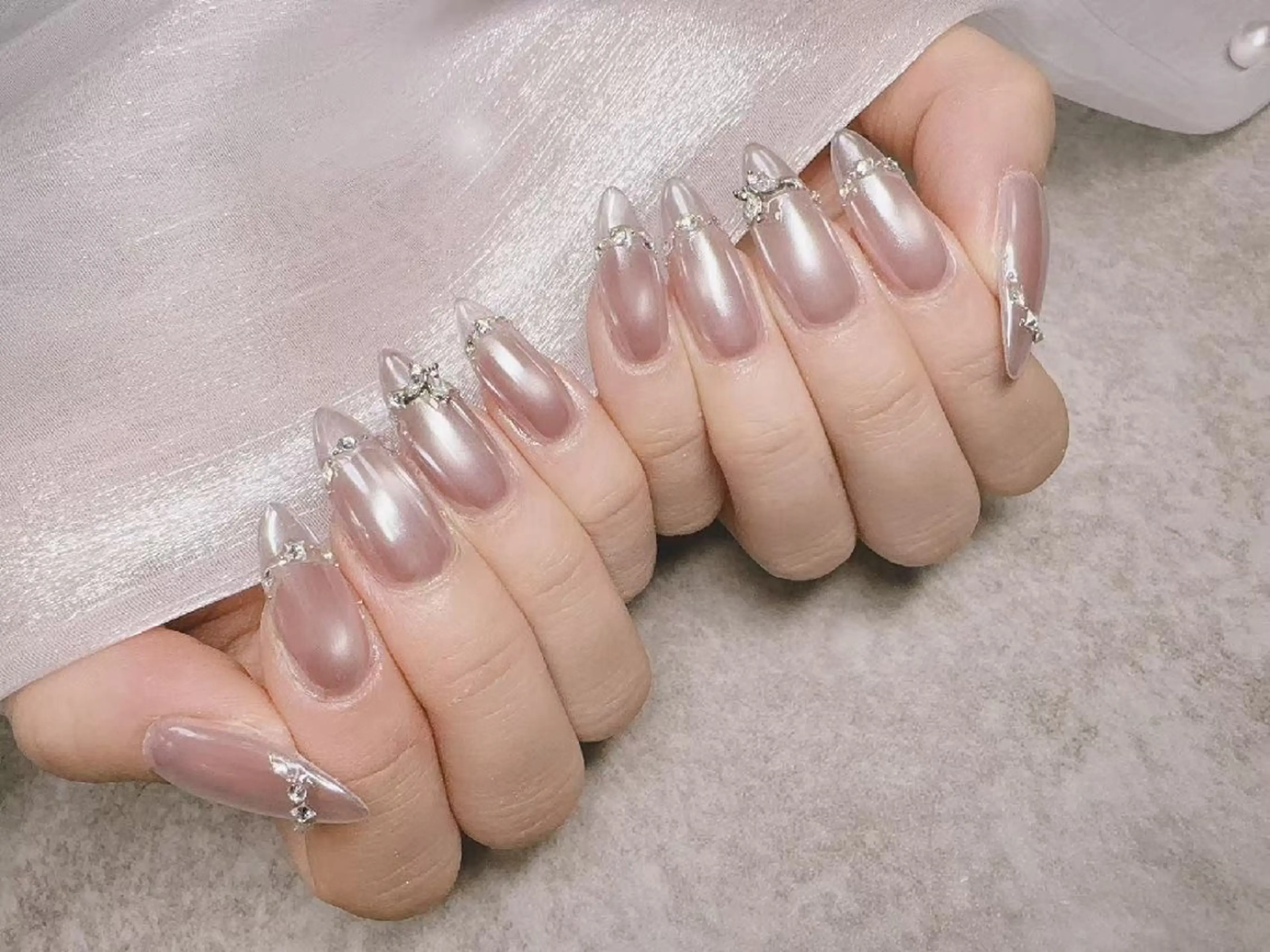 ネイル Snow nail  💕 新宿🌸のネイルデザイン